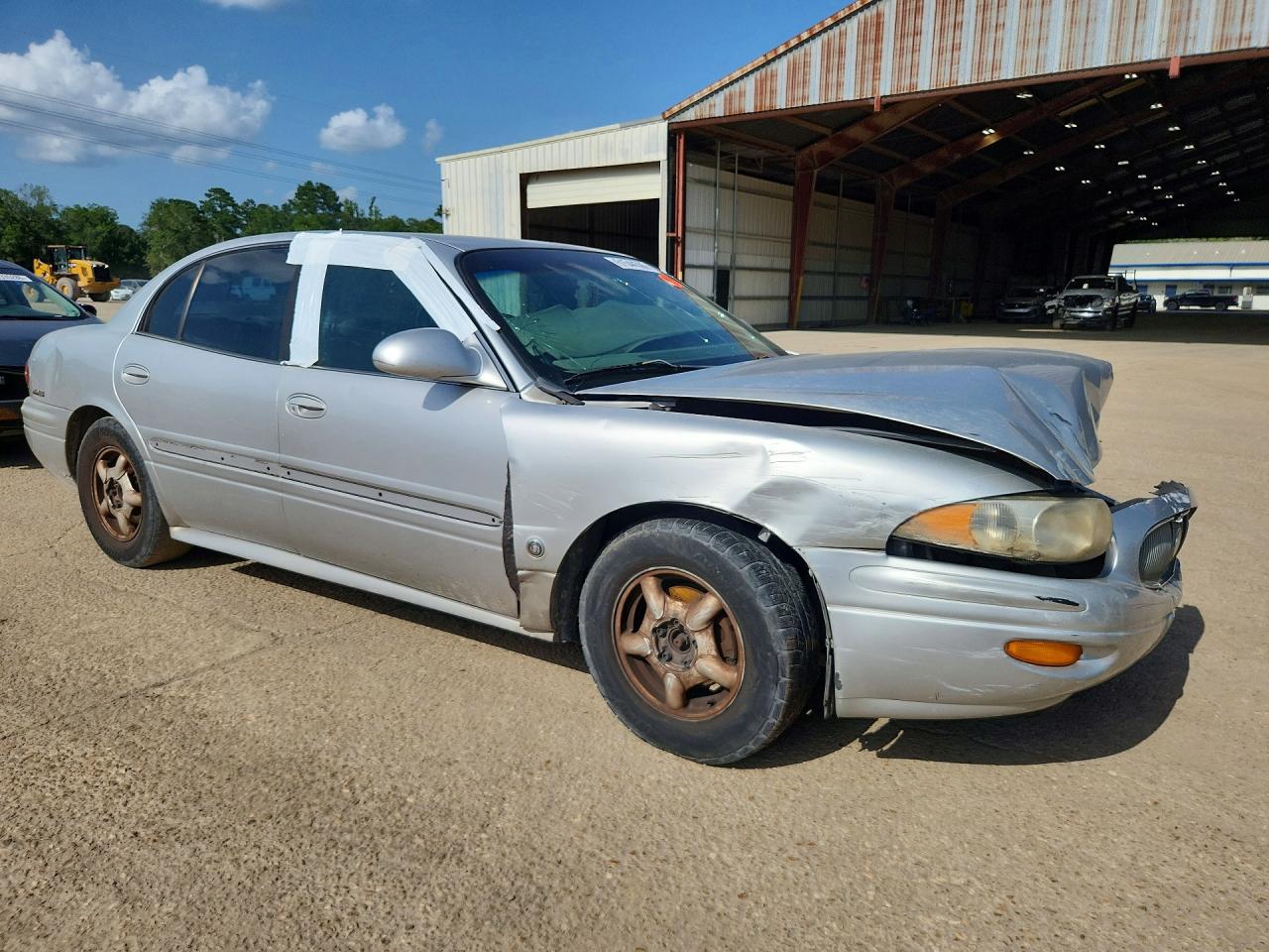 2000 Buick Lesabre Custom Silver vin: 1G4HP54K7Y4230450