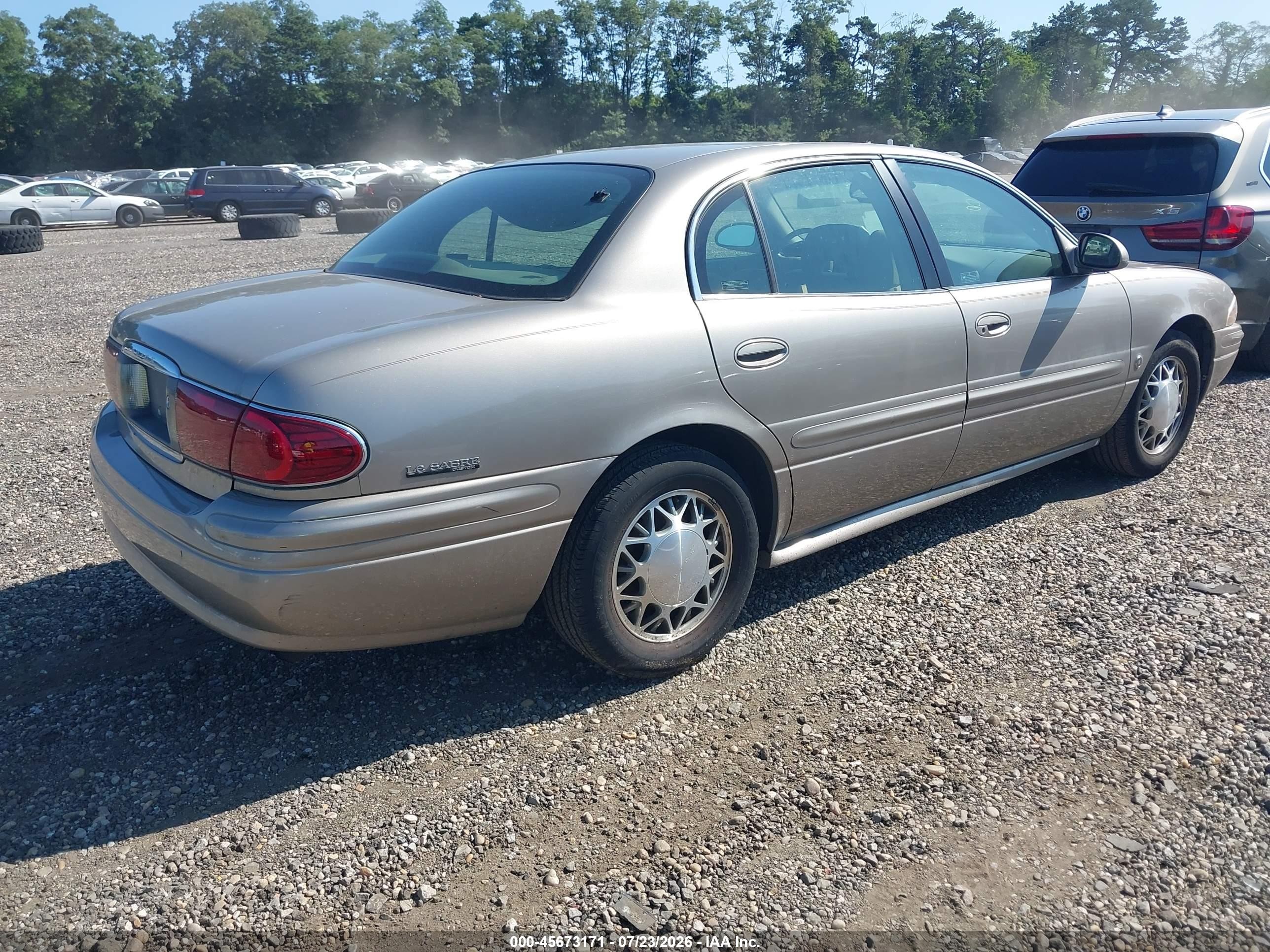 2000 Buick Lesabre Custom Gold vin: 1G4HP54K7Y4276912