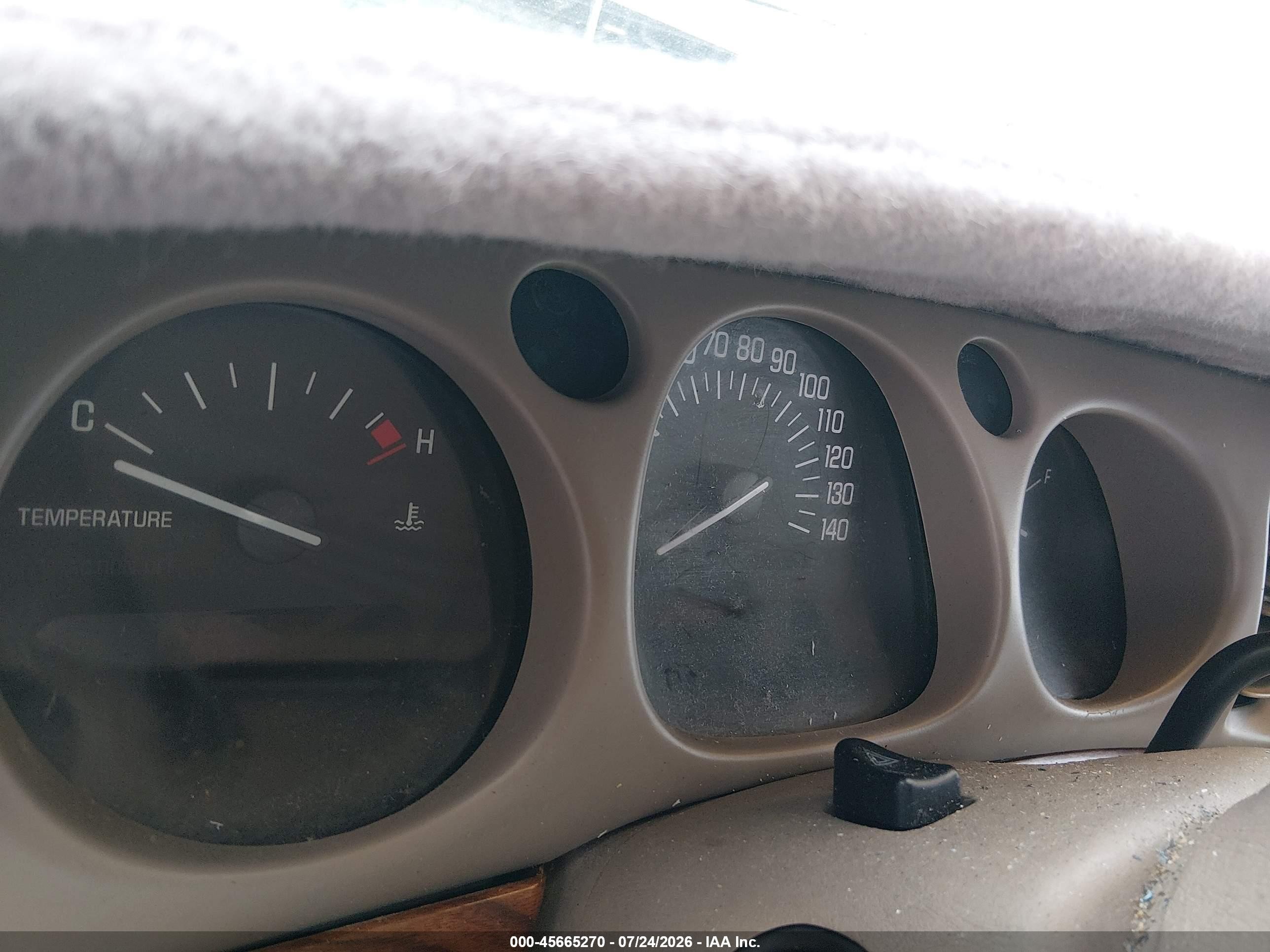 2001 Buick Lesabre Custom Beige vin: 1G4HP54K814202615