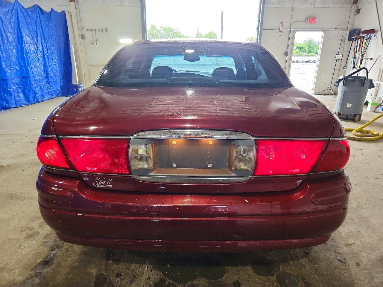 2002 Buick Lesabre Custom Burgundy vin: 1G4HP54K82U233798