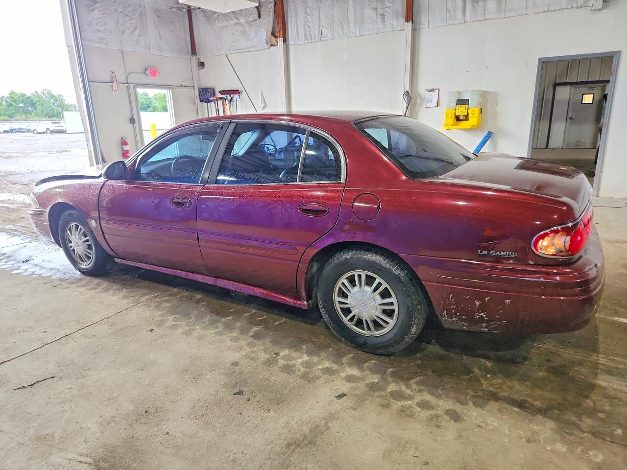 2002 Buick Lesabre Custom Burgundy vin: 1G4HP54K82U233798