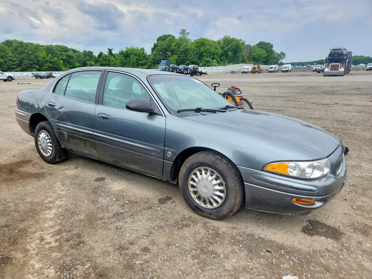 2004 Buick Lesabre Custom Silver vin: 1G4HP54K84U190499
