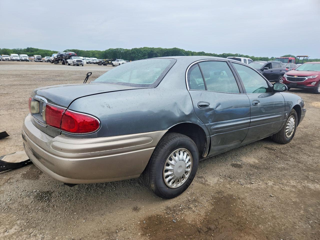 2004 Buick Lesabre Custom Silver vin: 1G4HP54K84U190499