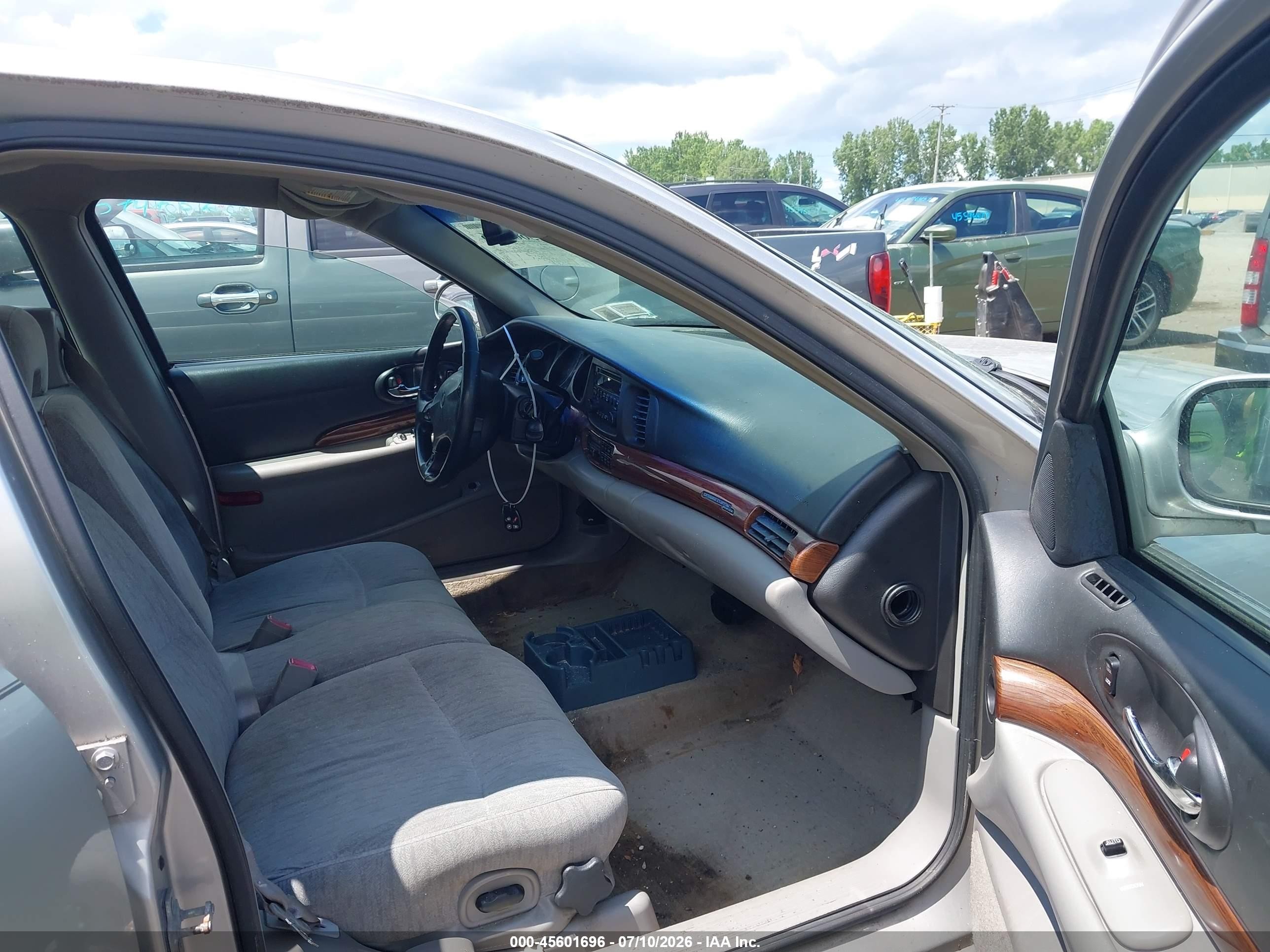 2005 Buick Lesabre Custom Silver vin: 1G4HP54K85U240996