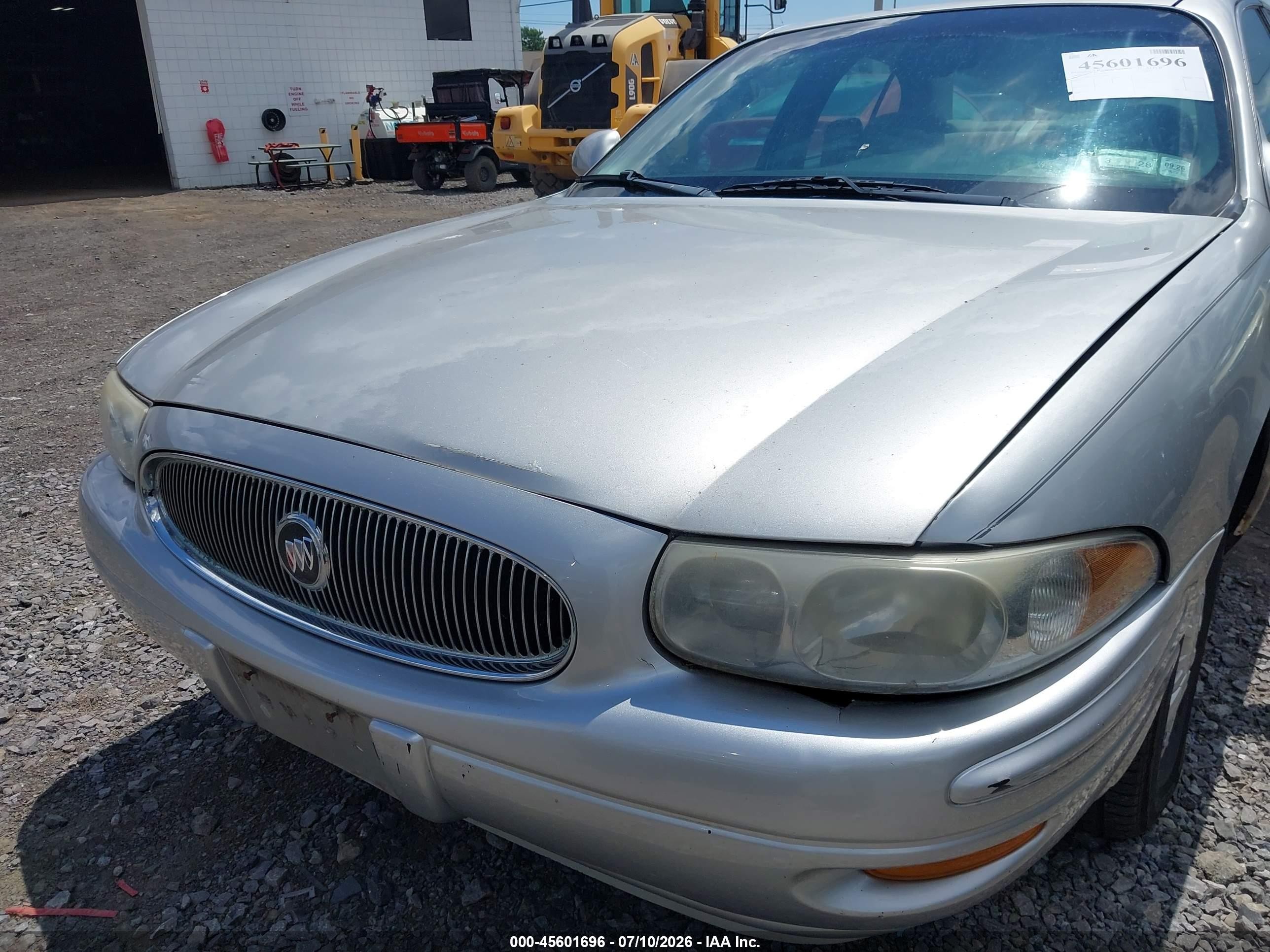 2005 Buick Lesabre Custom Silver vin: 1G4HP54K85U240996