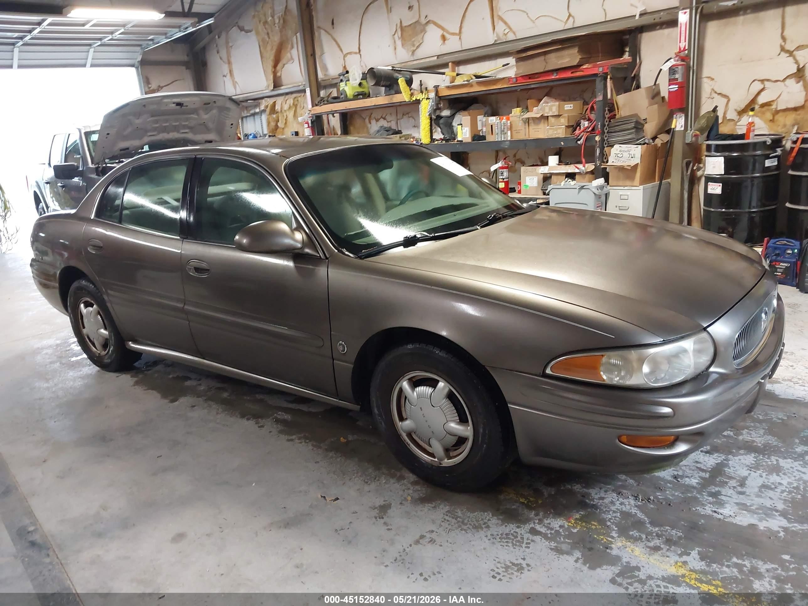 2000 Buick Lesabre Custom Dark Brown vin: 1G4HP54K8YU156228