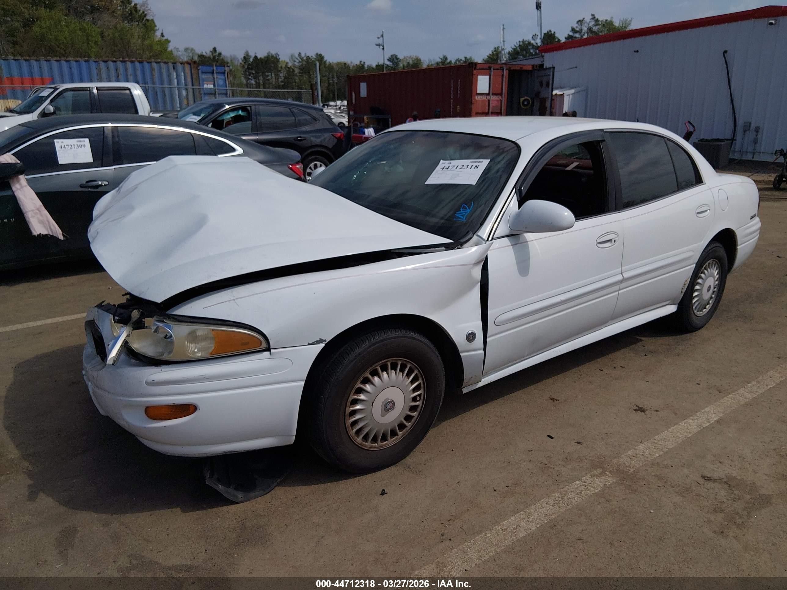 2000 Buick Lesabre Custom Белый vin: 1G4HP54K8YU273730