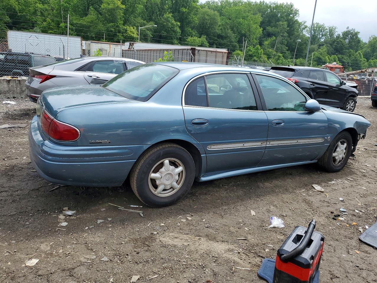 2001 Buick Lesabre Custom Teal vin: 1G4HP54K91U246591