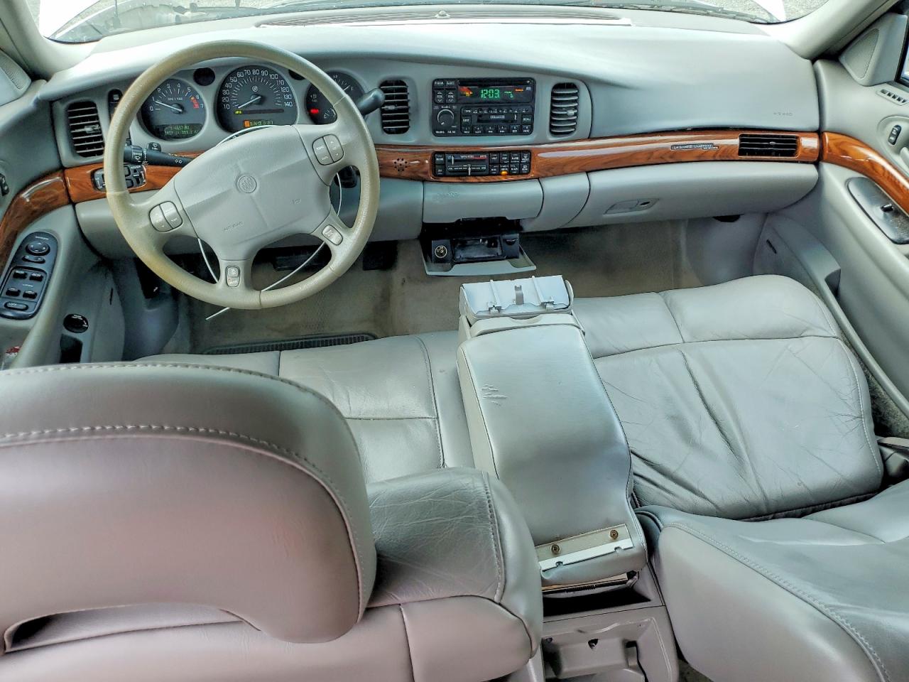 2001 Buick Lesabre Custom Silver vin: 1G4HP54K91U257297