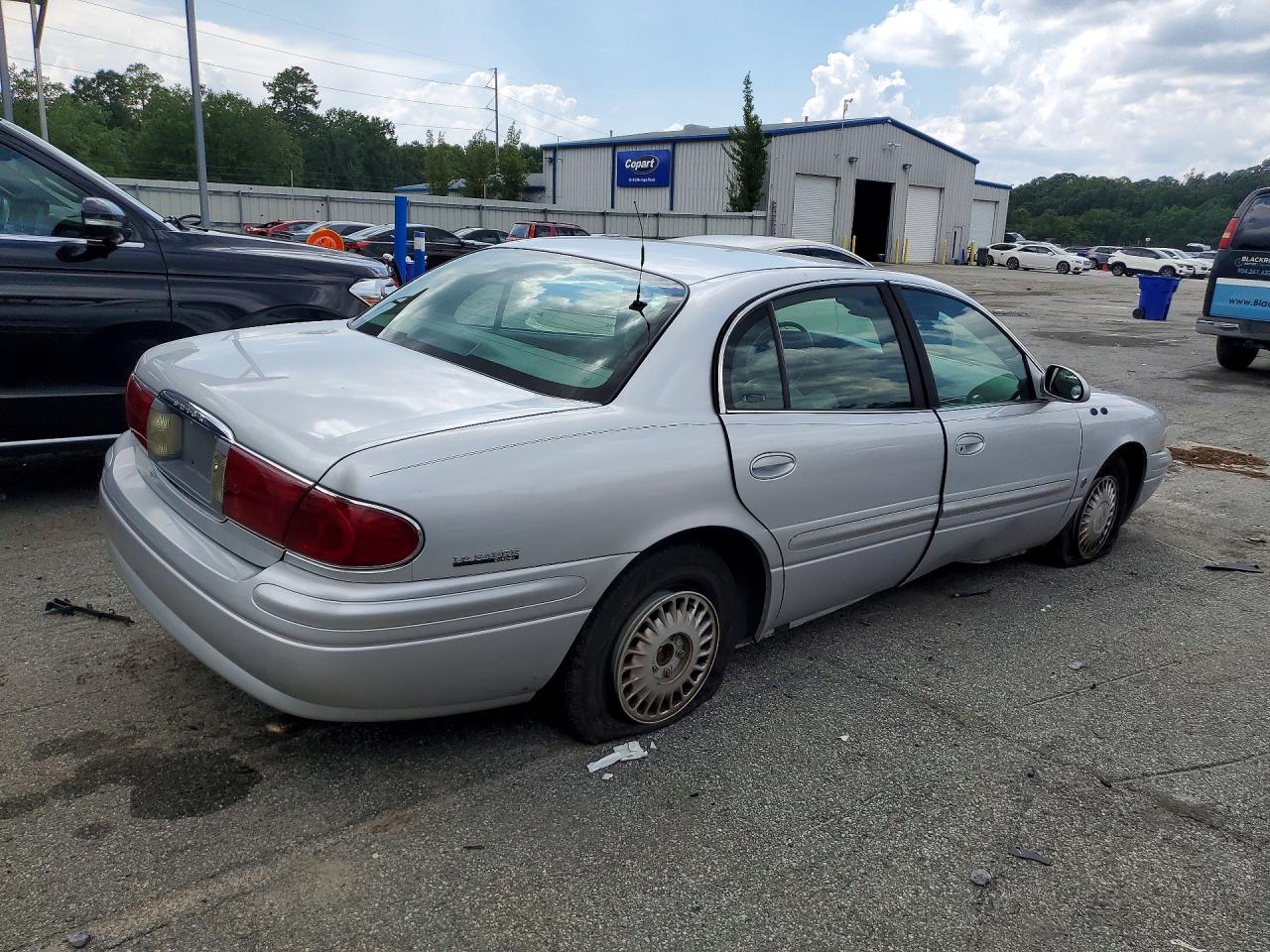 2001 Buick Lesabre Custom Silver vin: 1G4HP54K91U257297