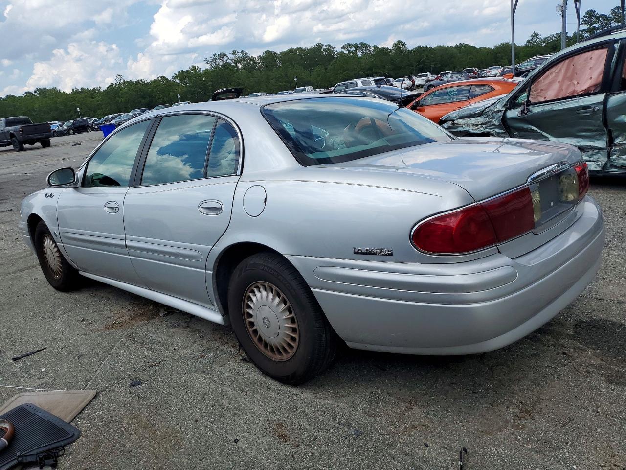 2001 Buick Lesabre Custom Silver vin: 1G4HP54K91U257297