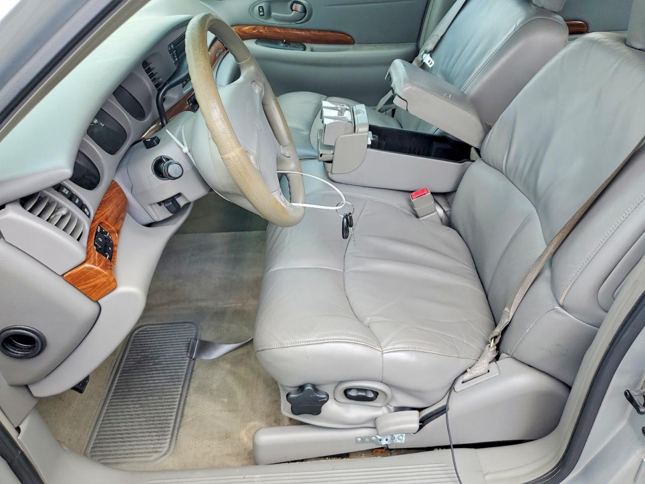 2001 Buick Lesabre Custom Silver vin: 1G4HP54K91U257297