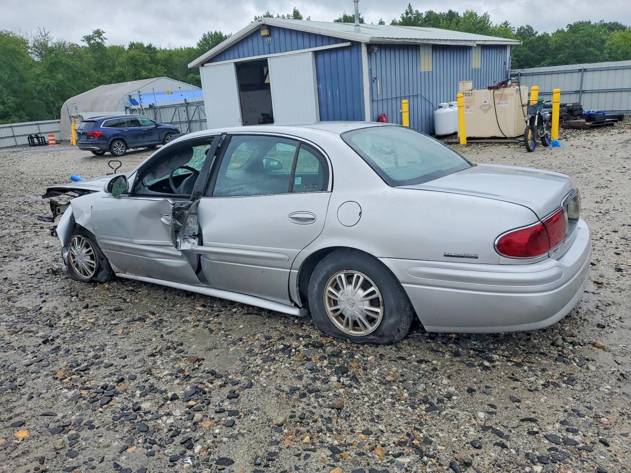 2002 Buick Lesabre Custom Silver vin: 1G4HP54K924149795