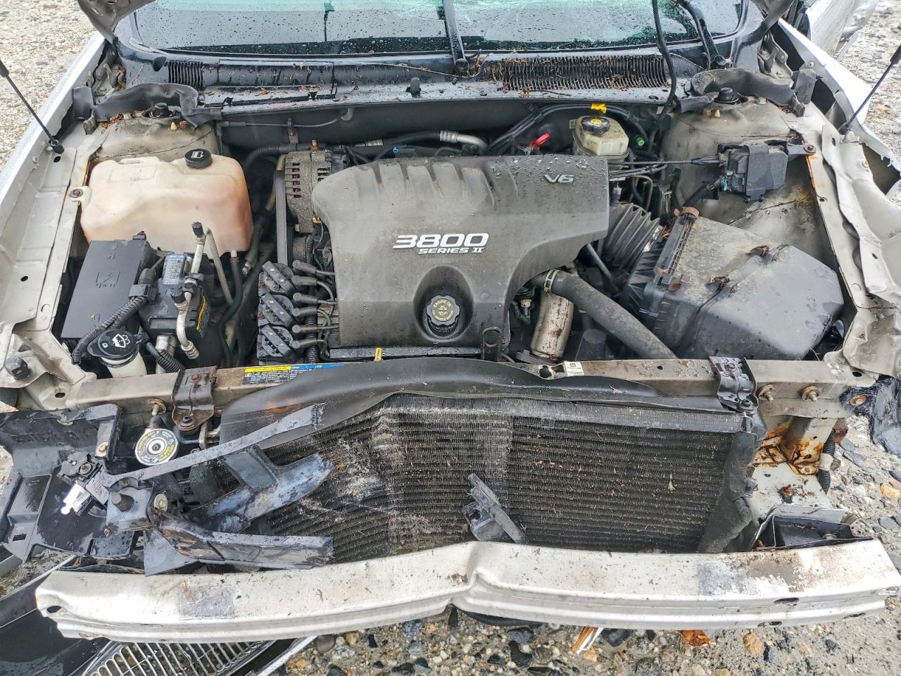 2002 Buick Lesabre Custom Silver vin: 1G4HP54K924149795