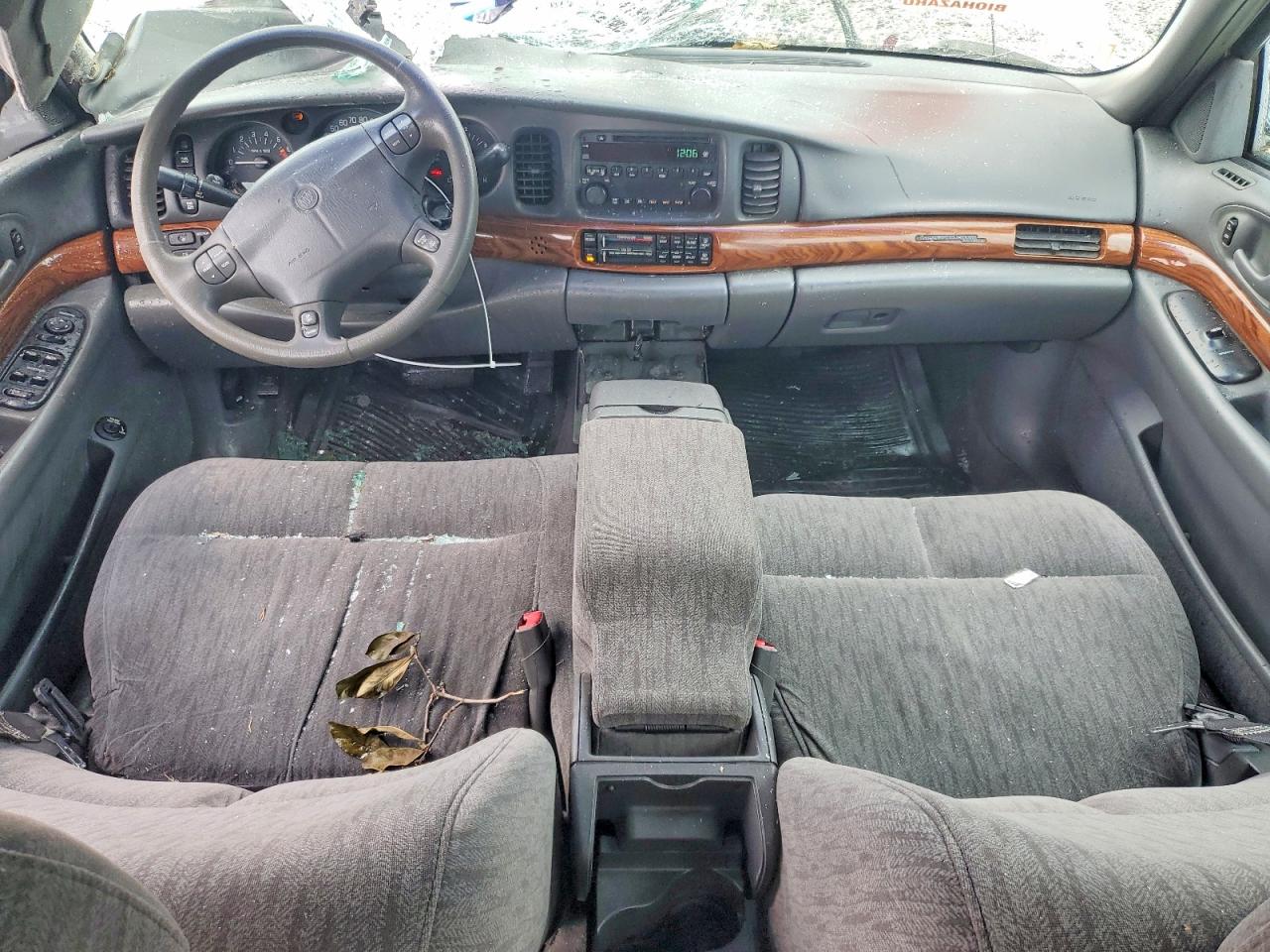 2002 Buick Lesabre Custom Silver vin: 1G4HP54K924149795