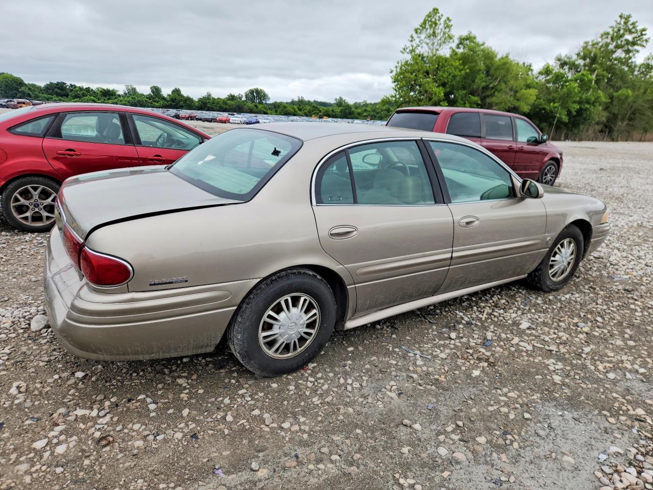 2002 Buick Lesabre Custom Brown vin: 1G4HP54K92U279253