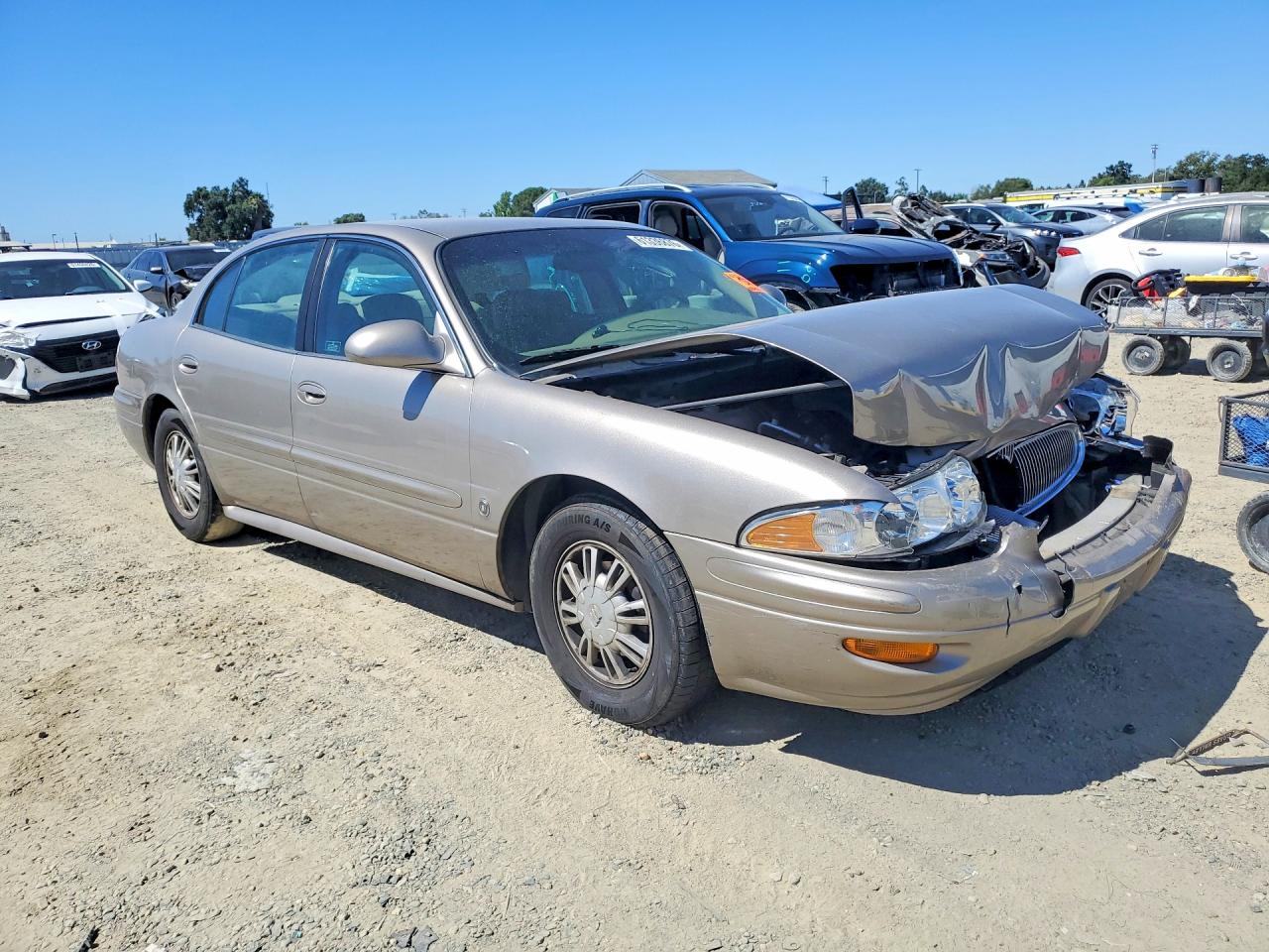 2004 Buick Lesabre Custom Tan vin: 1G4HP54K944167216
