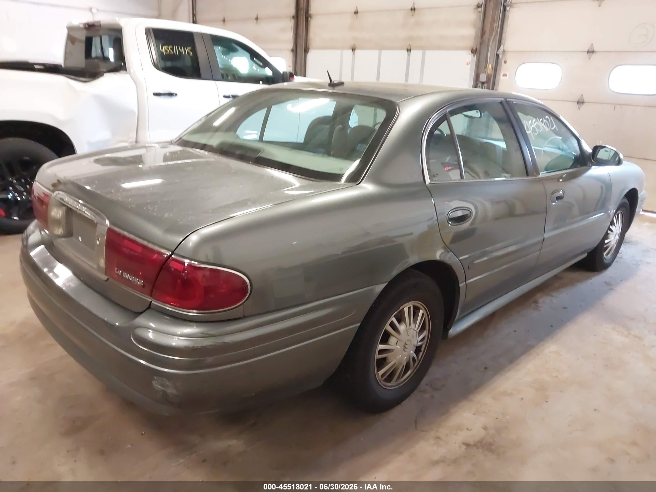 2005 Buick Lesabre Custom Зеленый vin: 1G4HP54K95U175642