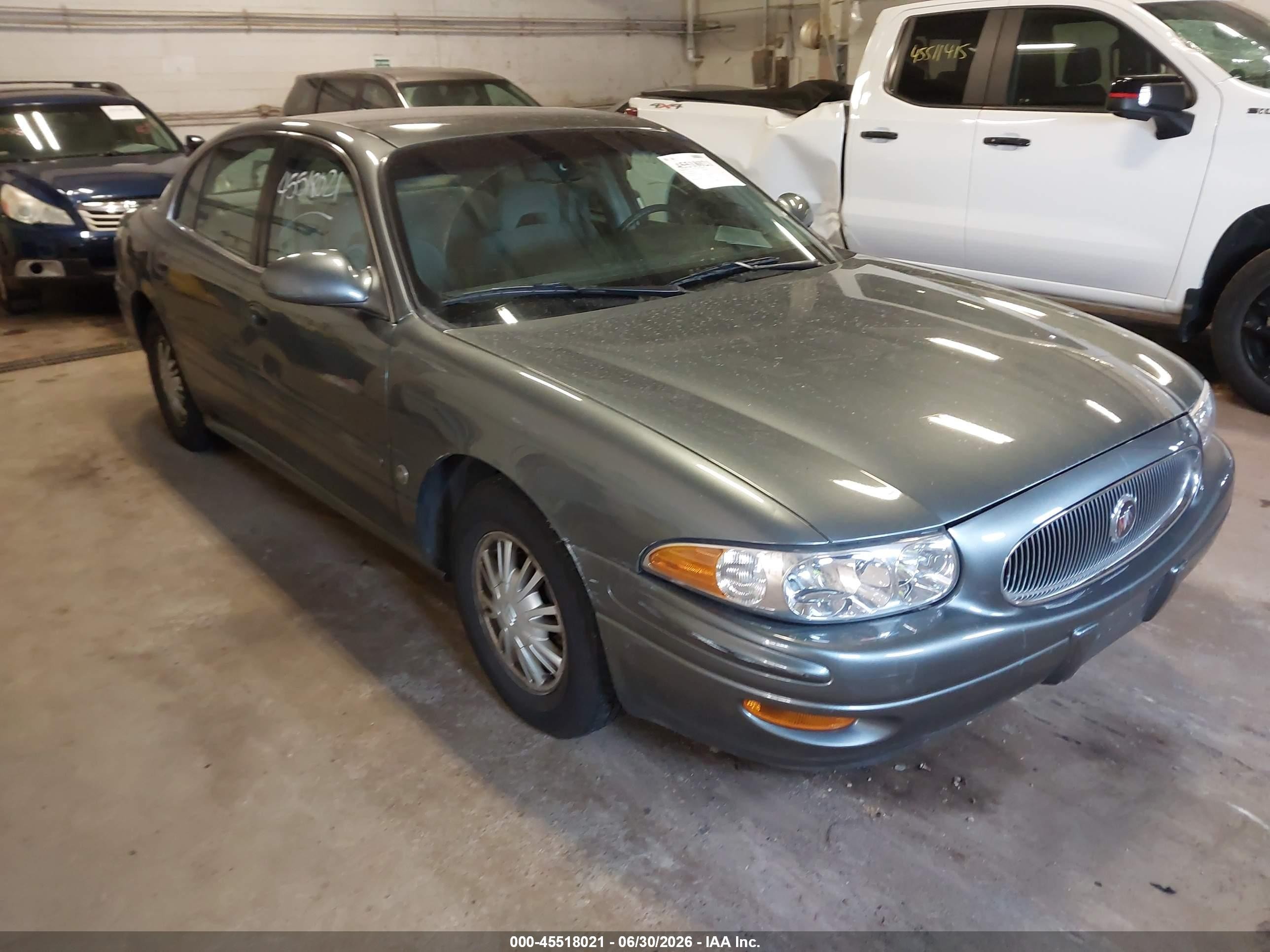 2005 Buick Lesabre Custom Зеленый vin: 1G4HP54K95U175642
