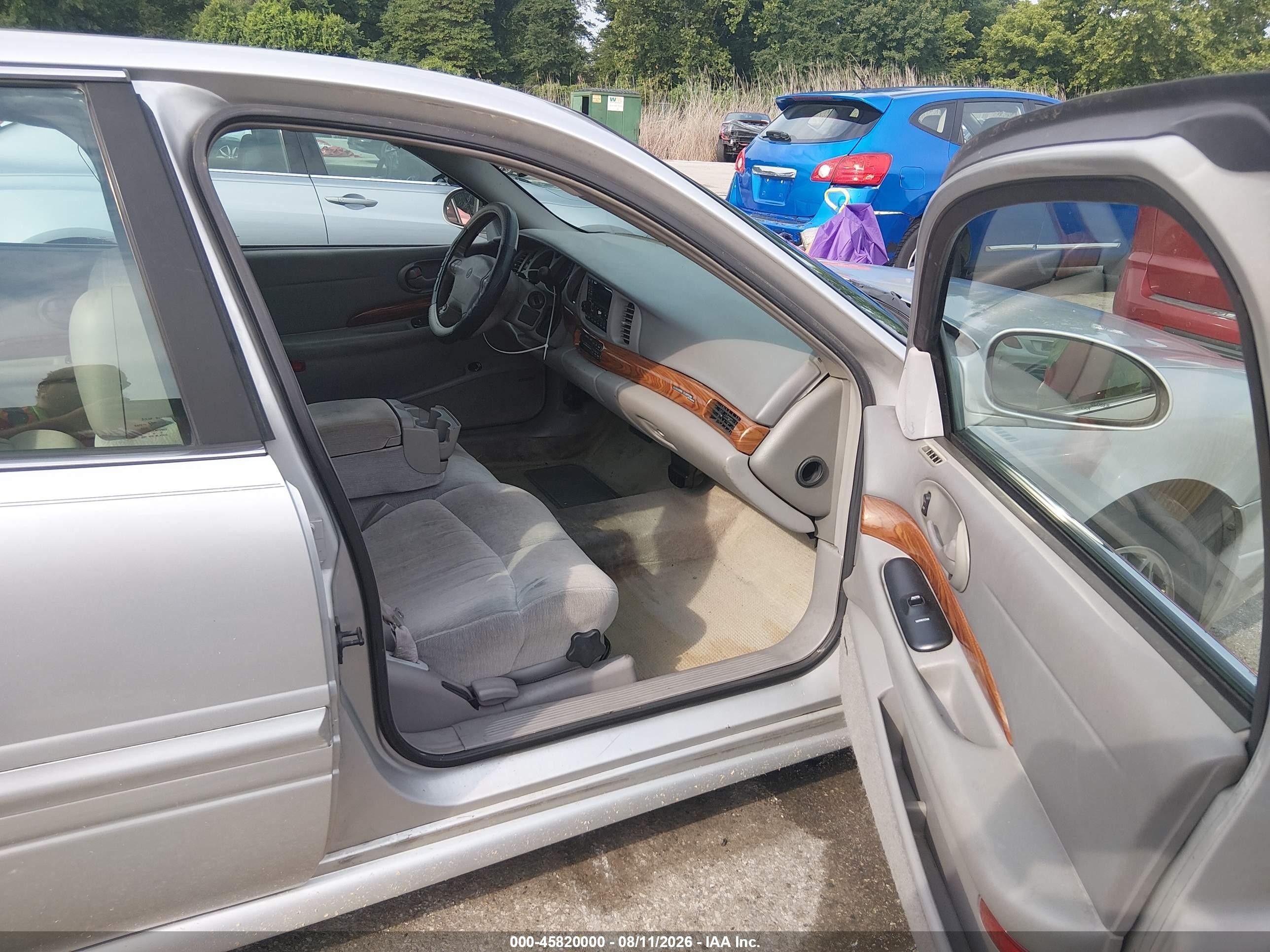 2000 Buick Lesabre Custom Silver vin: 1G4HP54K9Y4185186