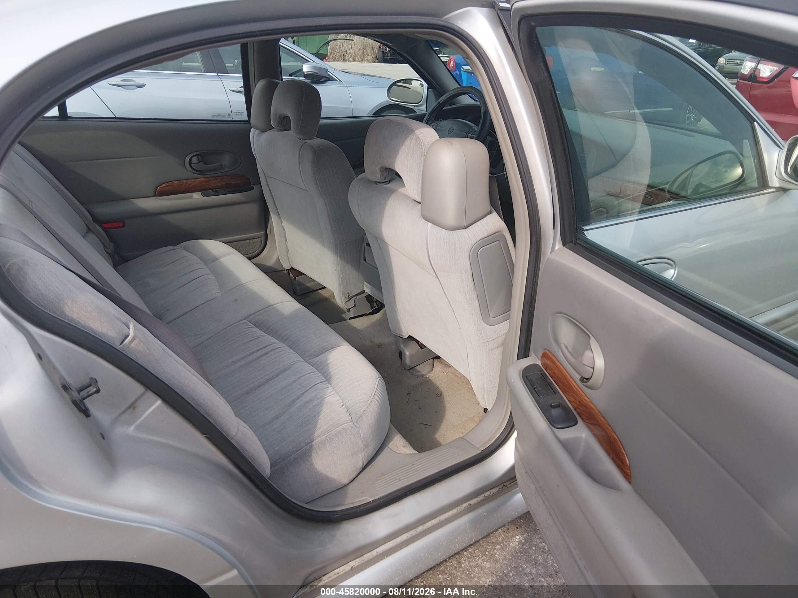 2000 Buick Lesabre Custom Silver vin: 1G4HP54K9Y4185186