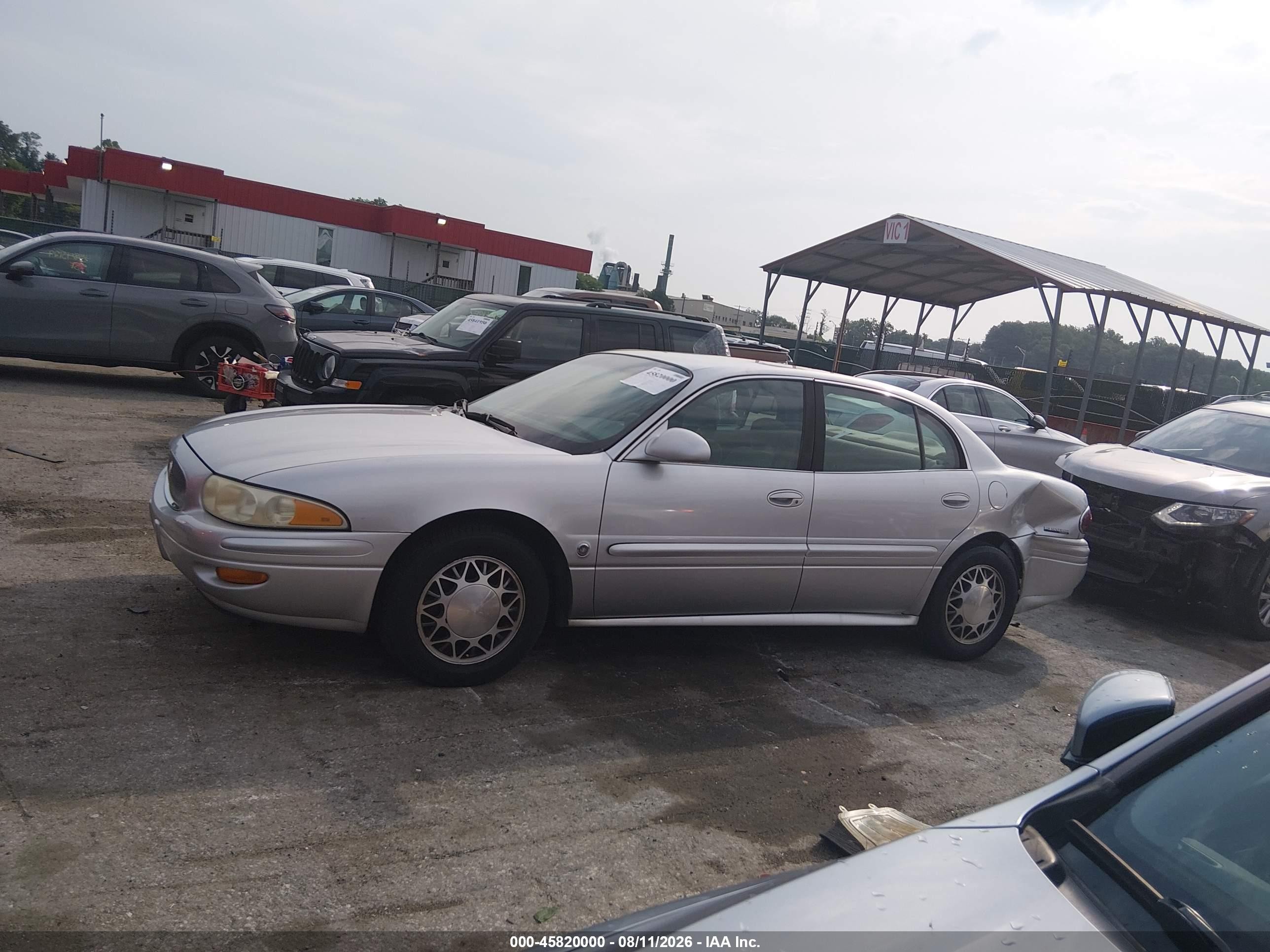2000 Buick Lesabre Custom Silver vin: 1G4HP54K9Y4185186