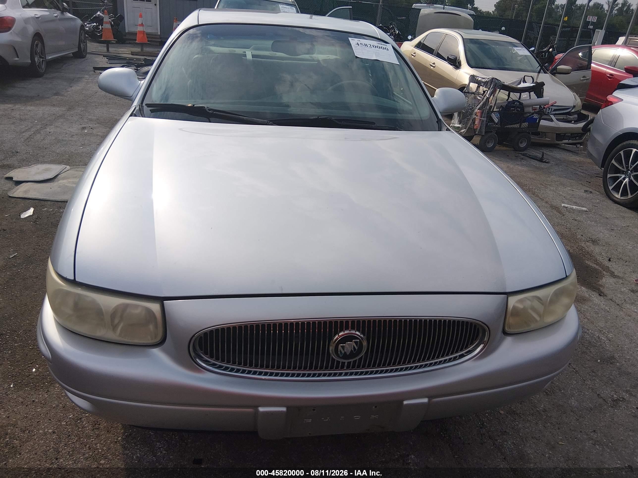 2000 Buick Lesabre Custom Silver vin: 1G4HP54K9Y4185186