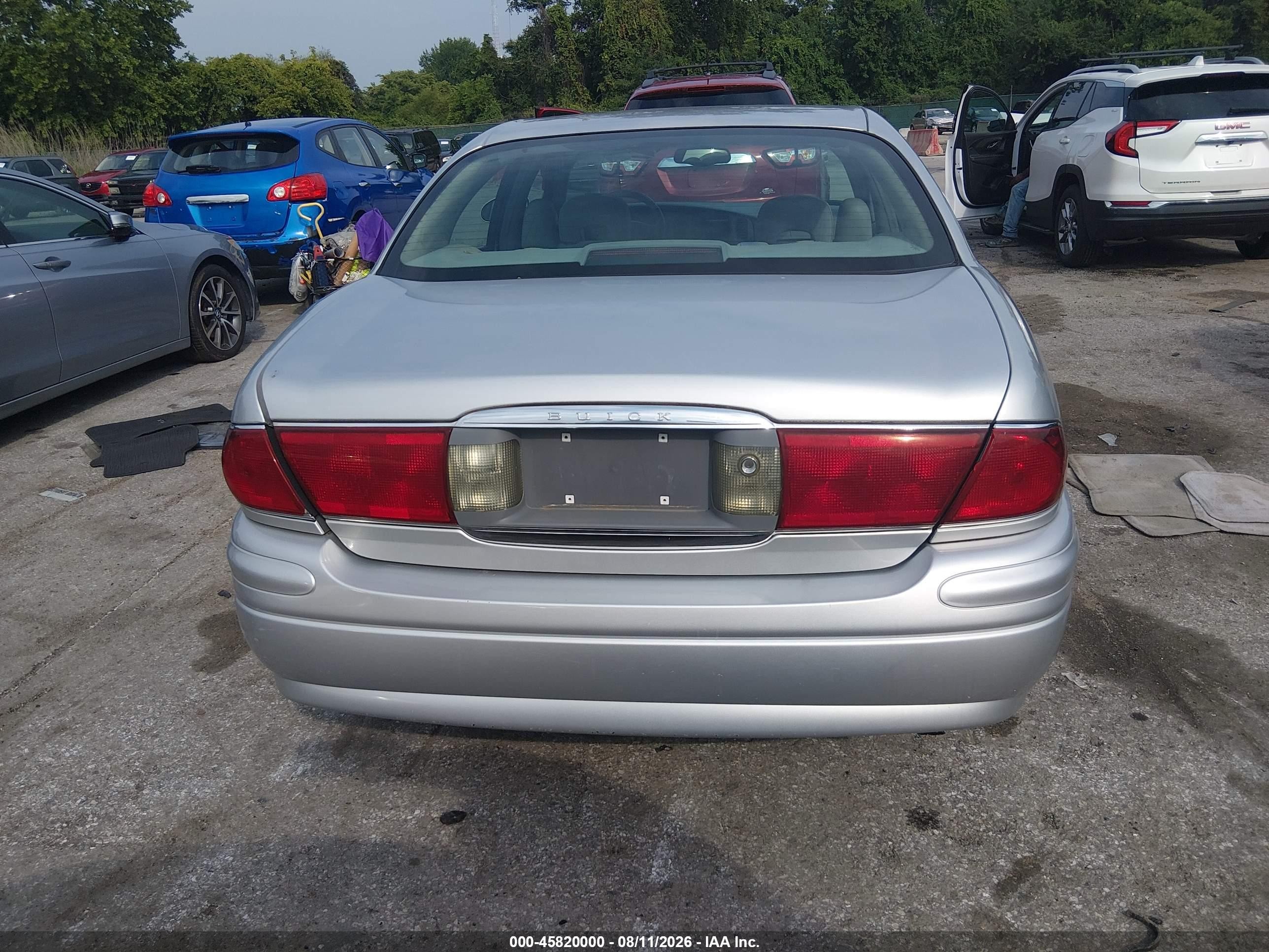 2000 Buick Lesabre Custom Silver vin: 1G4HP54K9Y4185186