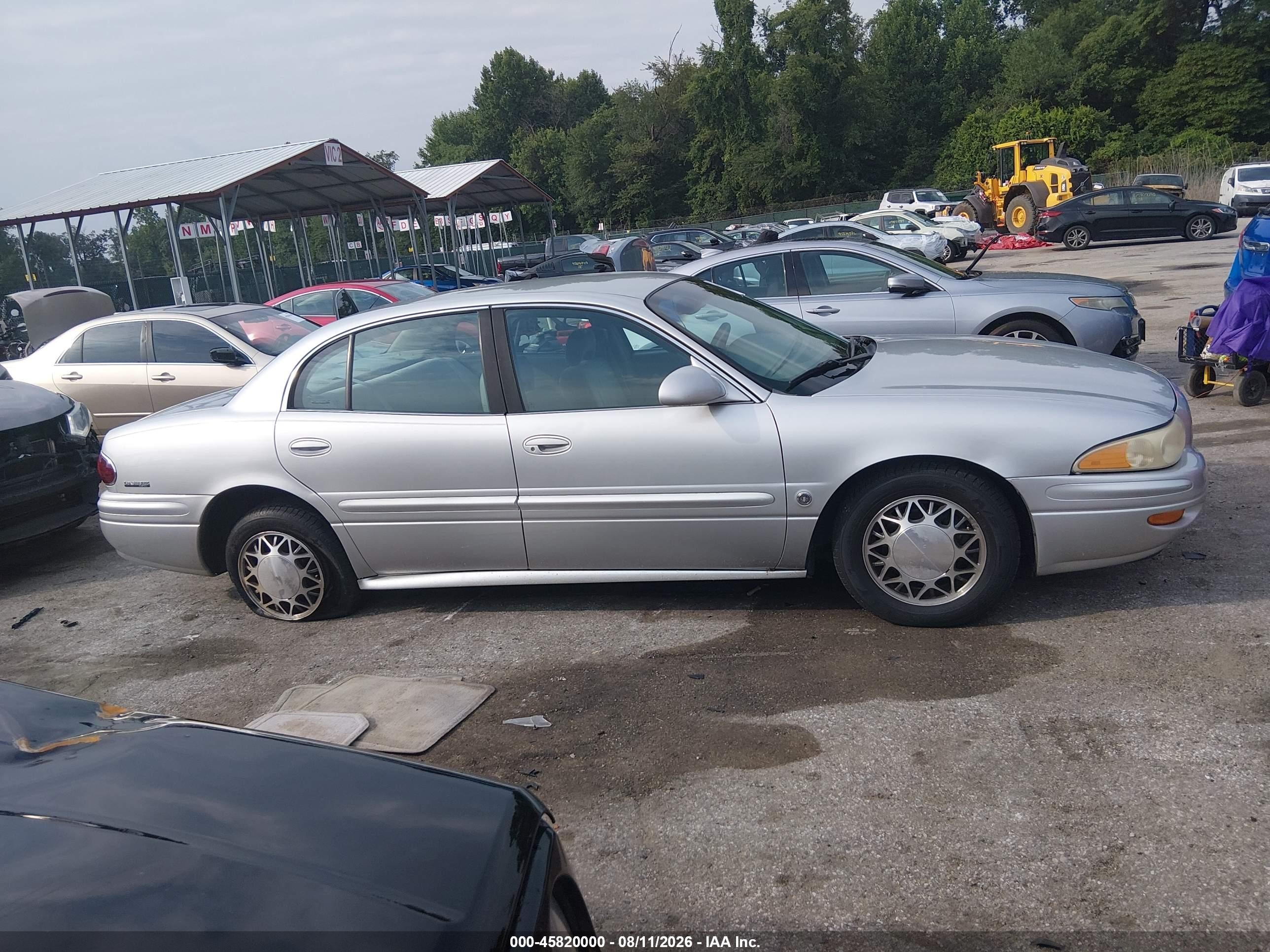 2000 Buick Lesabre Custom Silver vin: 1G4HP54K9Y4185186