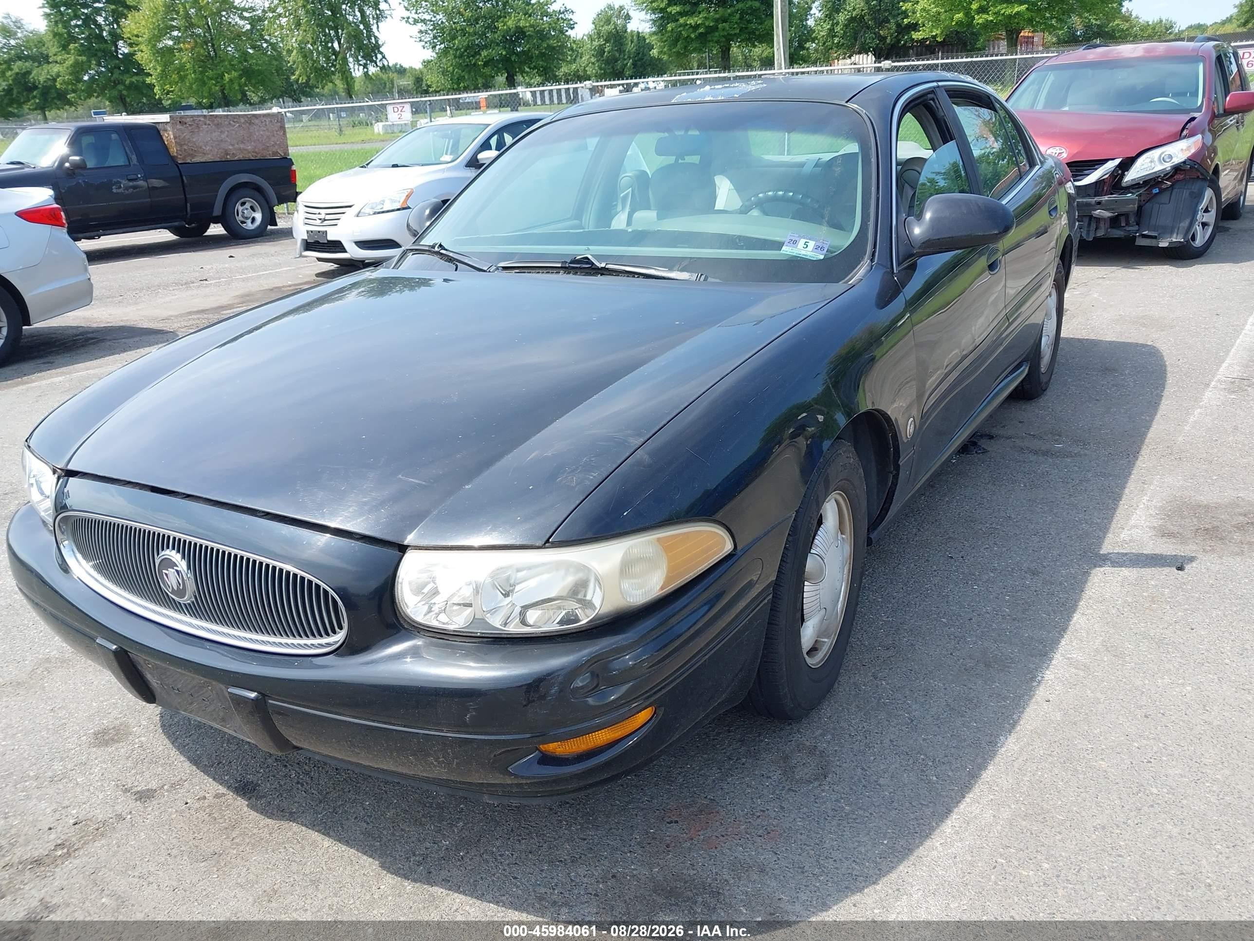 2000 Buick Lesabre Custom Black vin: 1G4HP54K9Y4254216