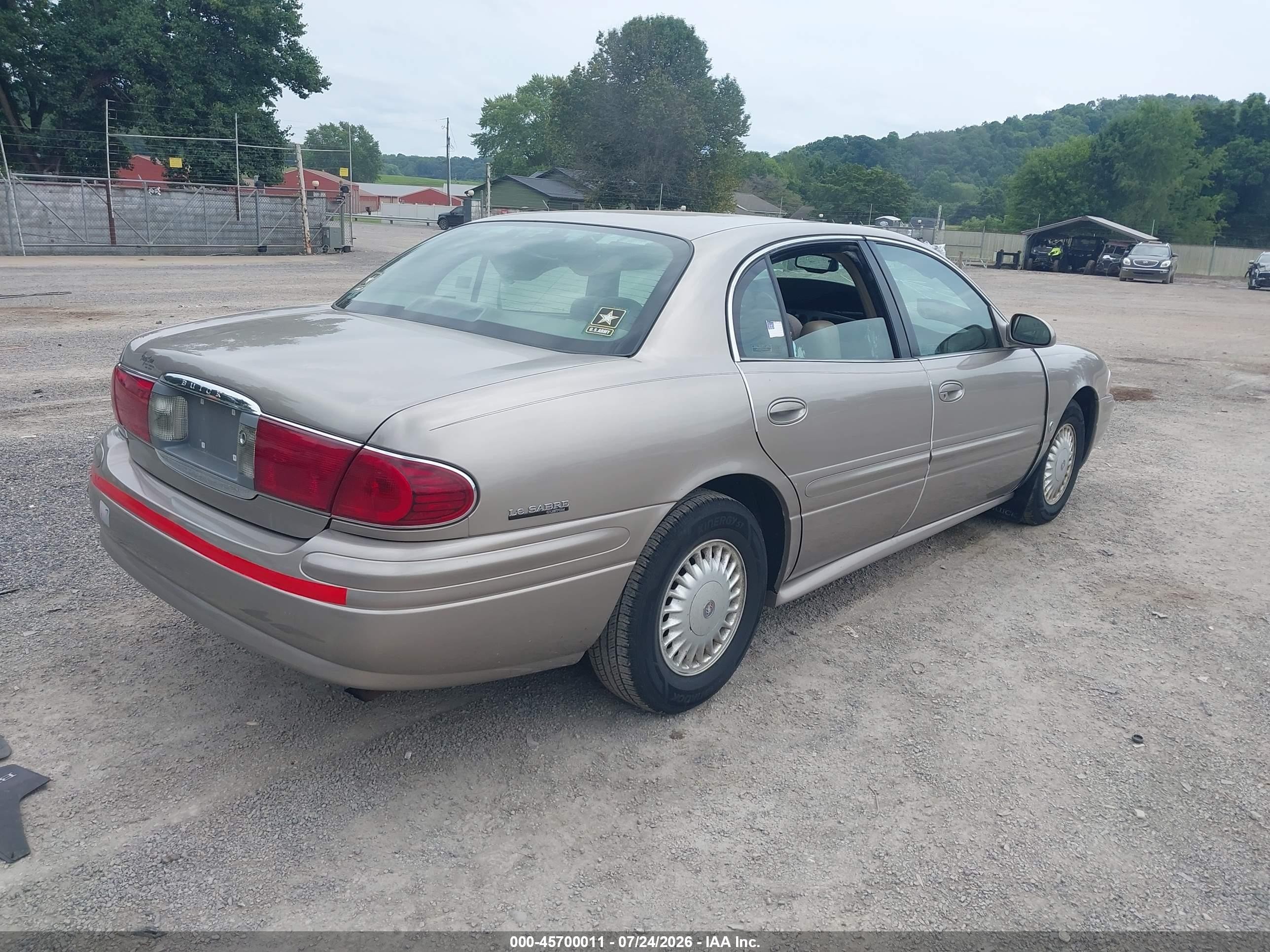 2000 Buick Lesabre Custom Tan vin: 1G4HP54K9Y4254524