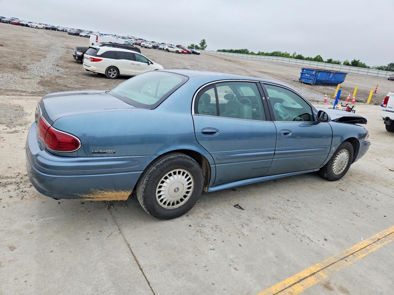 2000 Buick Lesabre Custom Blue vin: 1G4HP54K9Y4265569