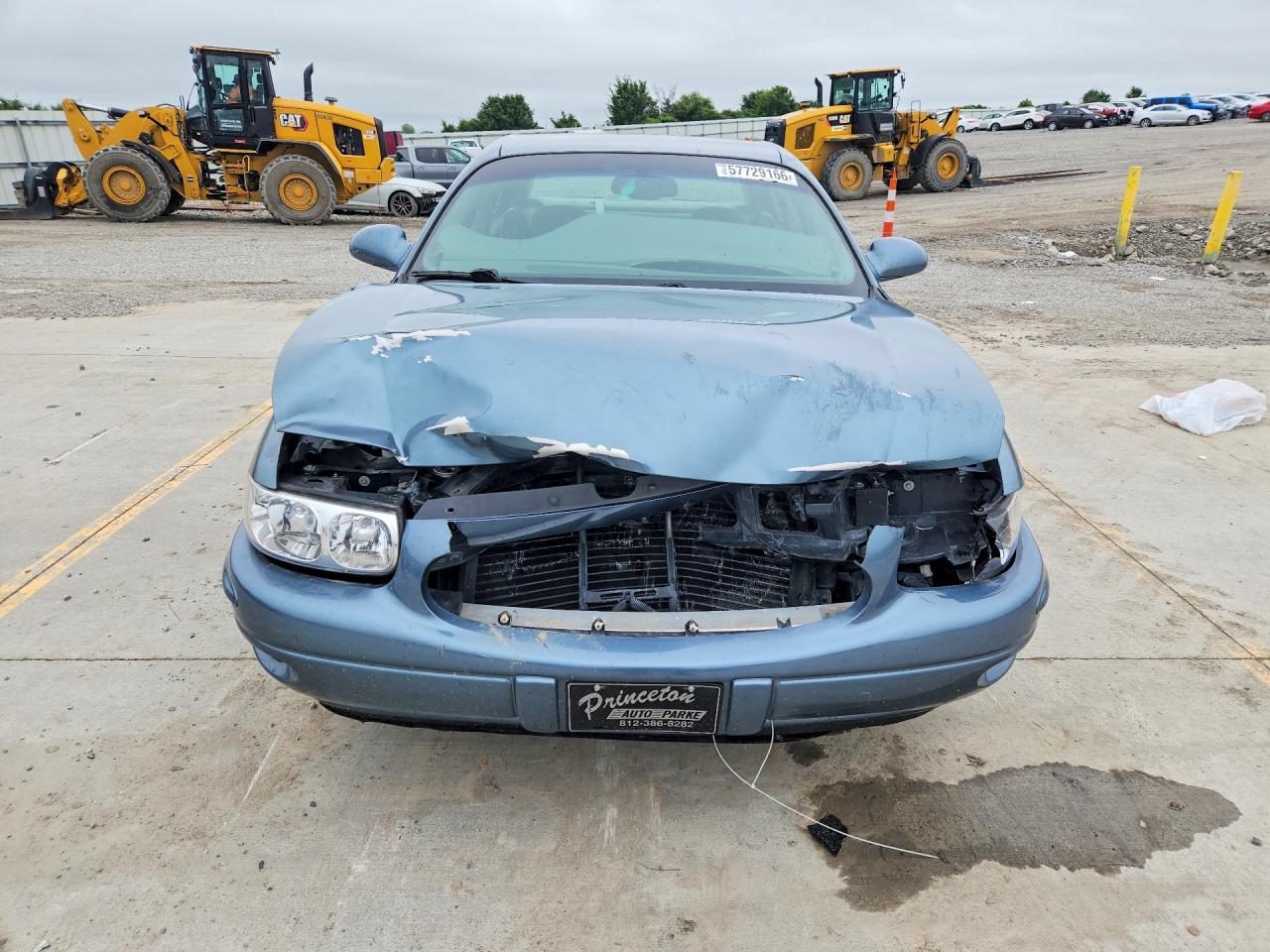 2000 Buick Lesabre Custom Blue vin: 1G4HP54K9Y4265569