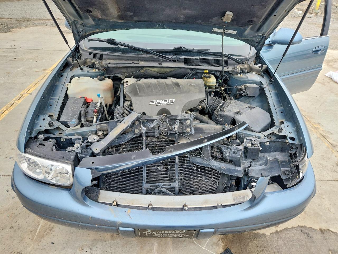 2000 Buick Lesabre Custom Blue vin: 1G4HP54K9Y4265569