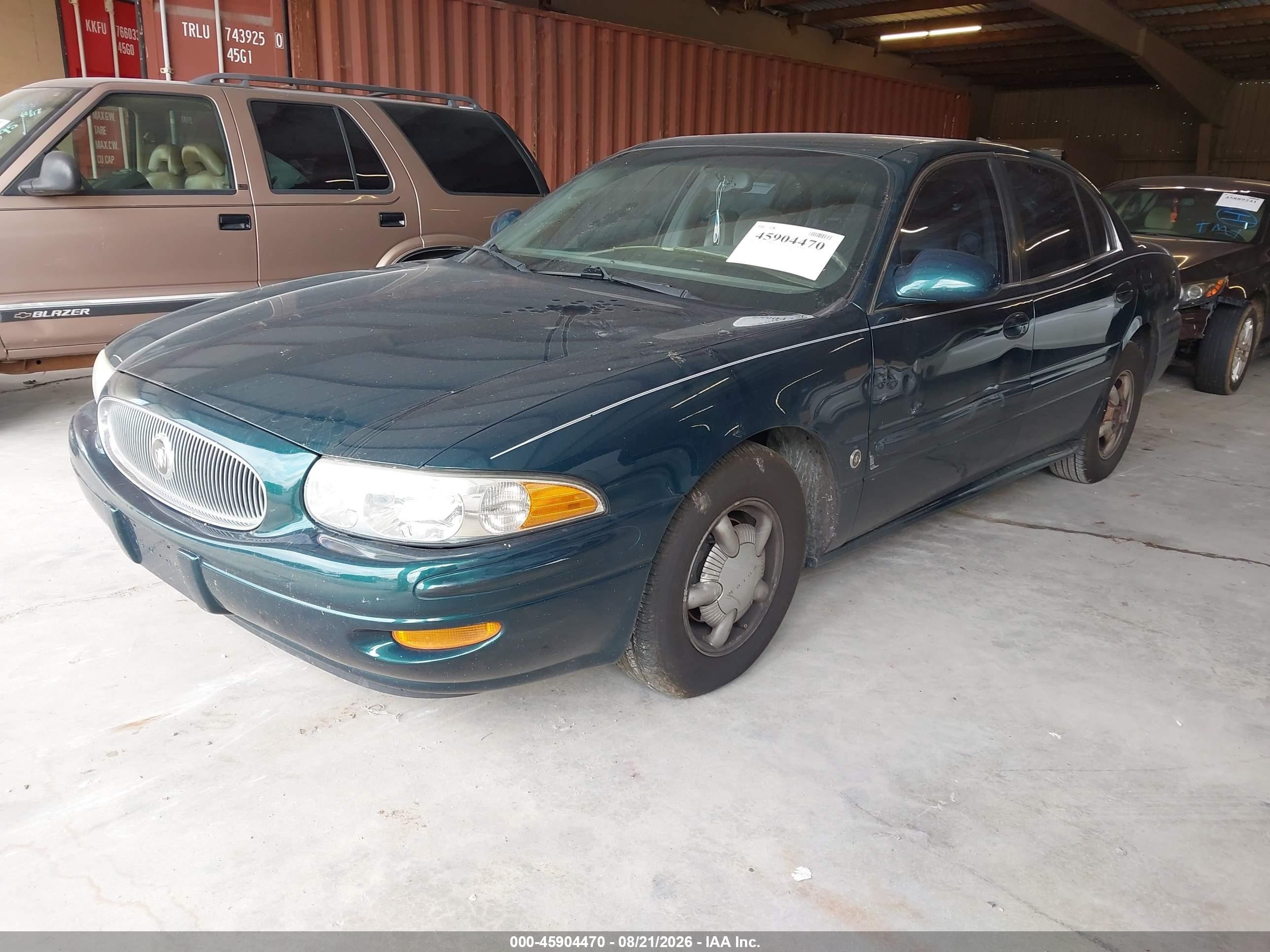 2000 Buick Lesabre Custom Green vin: 1G4HP54K9Y4269217