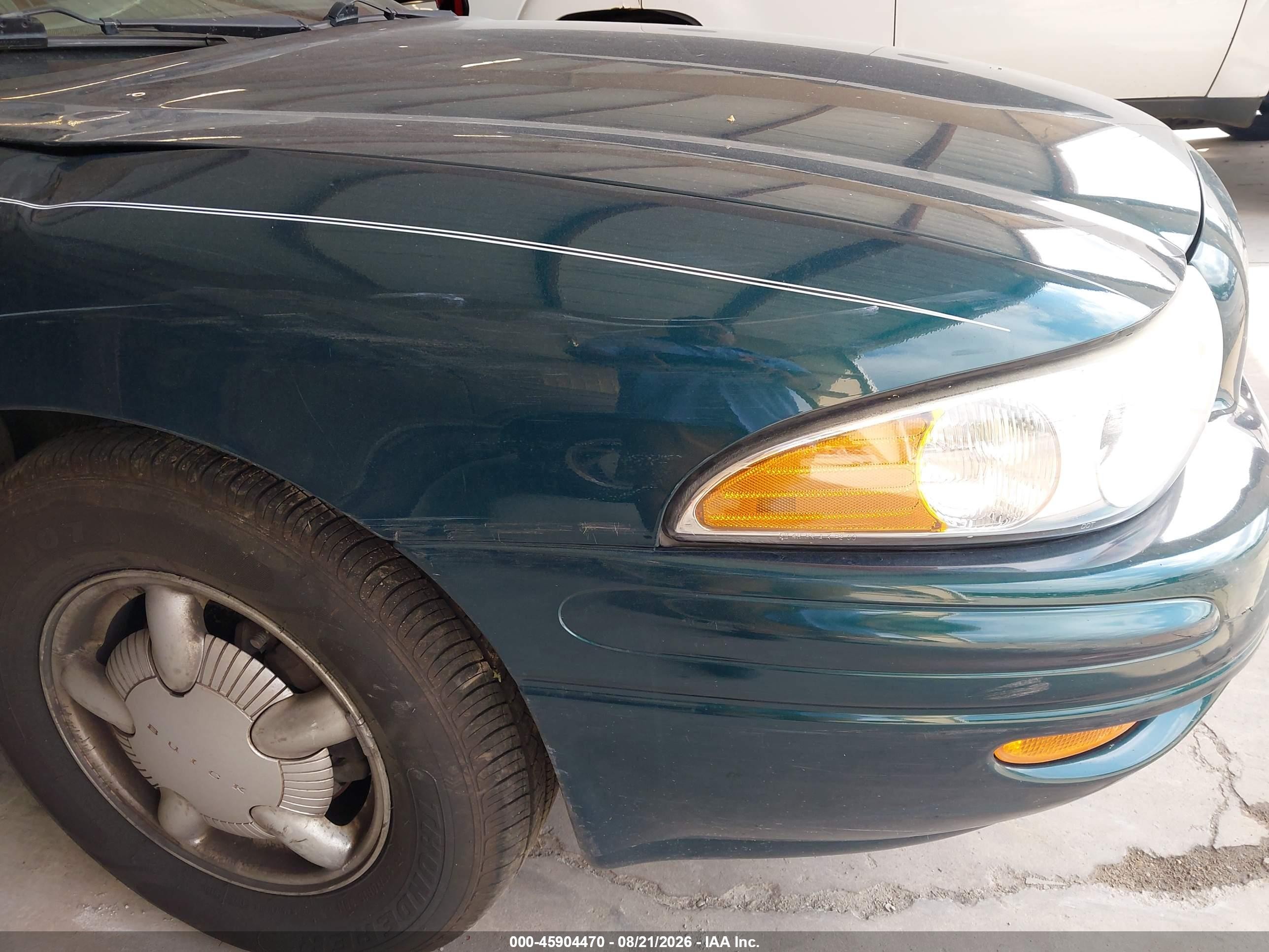 2000 Buick Lesabre Custom Green vin: 1G4HP54K9Y4269217