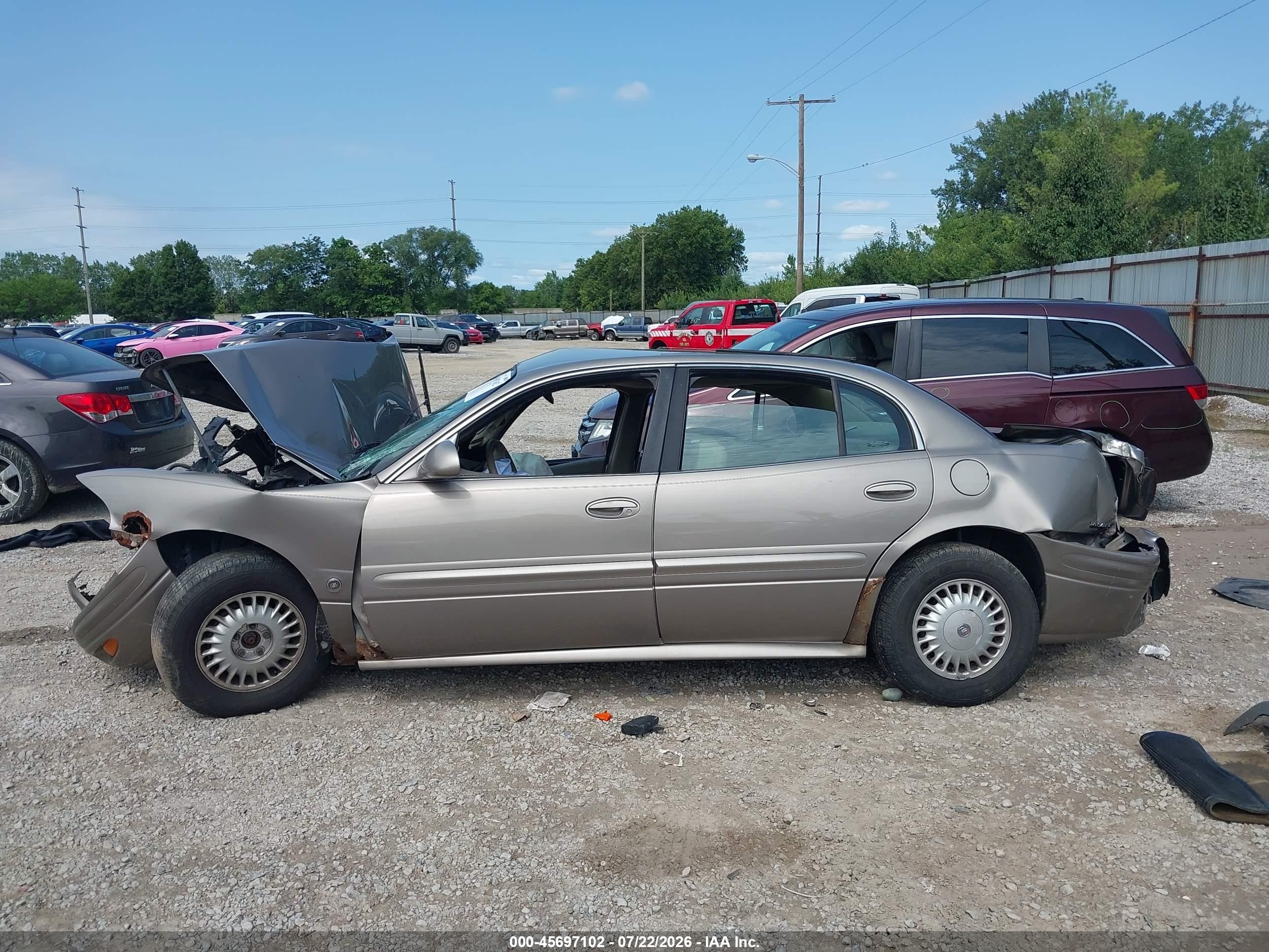 2000 Buick Lesabre Custom Tan vin: 1G4HP54K9YU321476