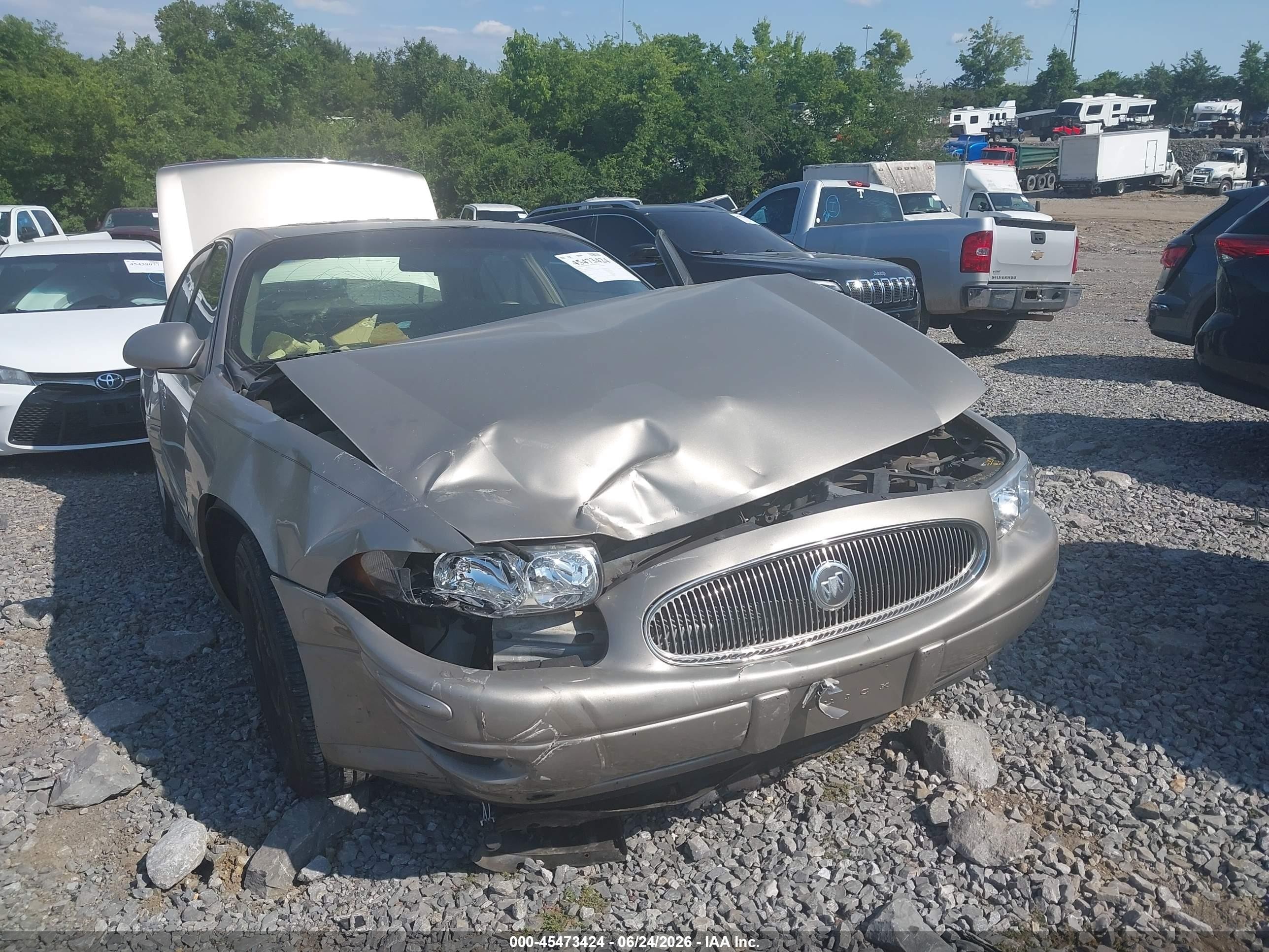 2001 Buick Lesabre Custom Gold vin: 1G4HP54KX14150517