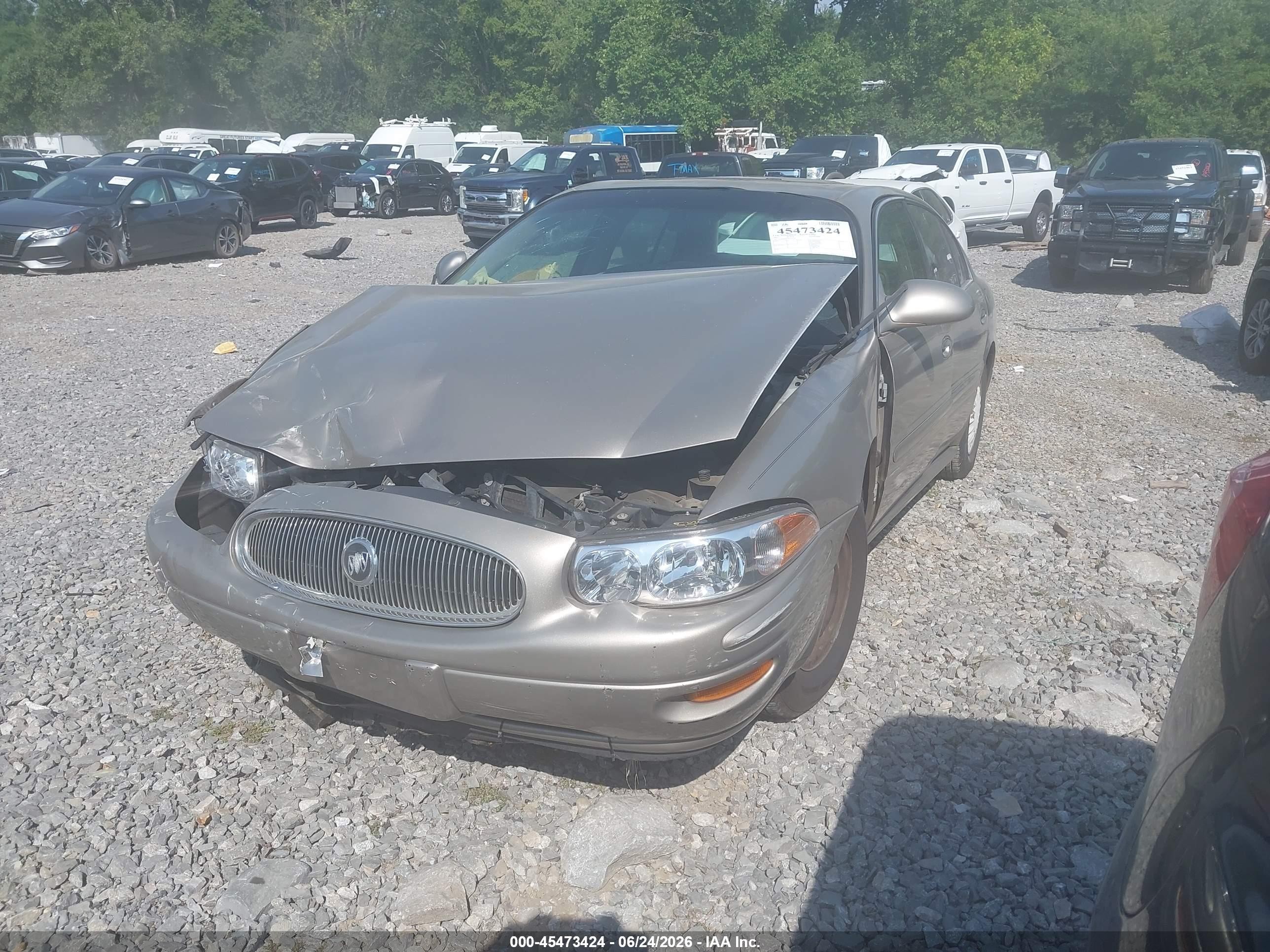 2001 Buick Lesabre Custom Gold vin: 1G4HP54KX14150517