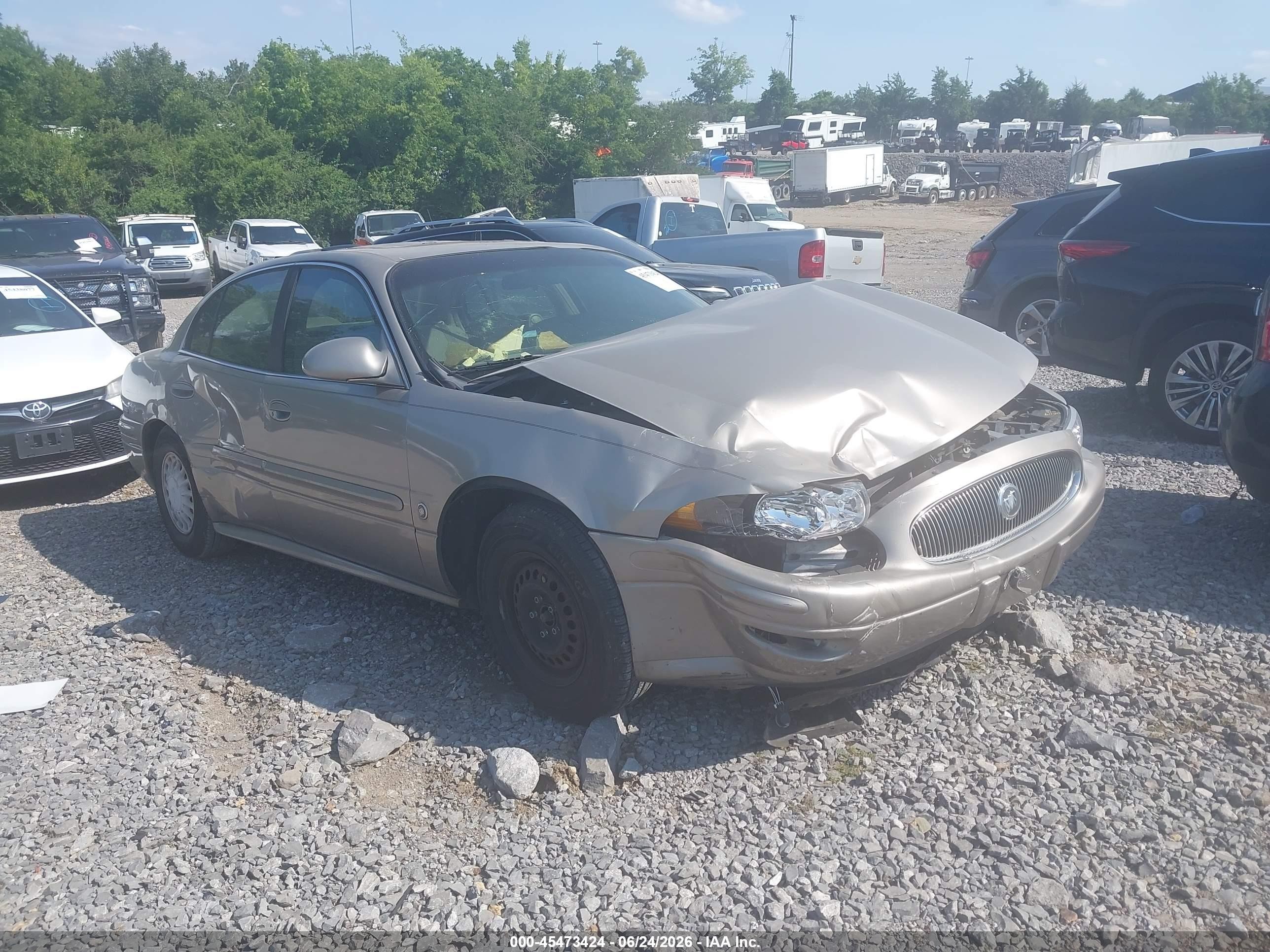 2001 Buick Lesabre Custom Gold vin: 1G4HP54KX14150517