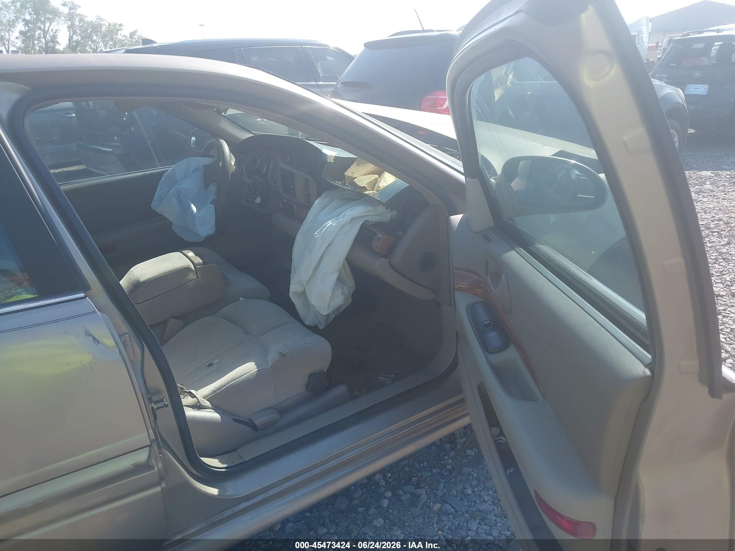 2001 Buick Lesabre Custom Gold vin: 1G4HP54KX14150517