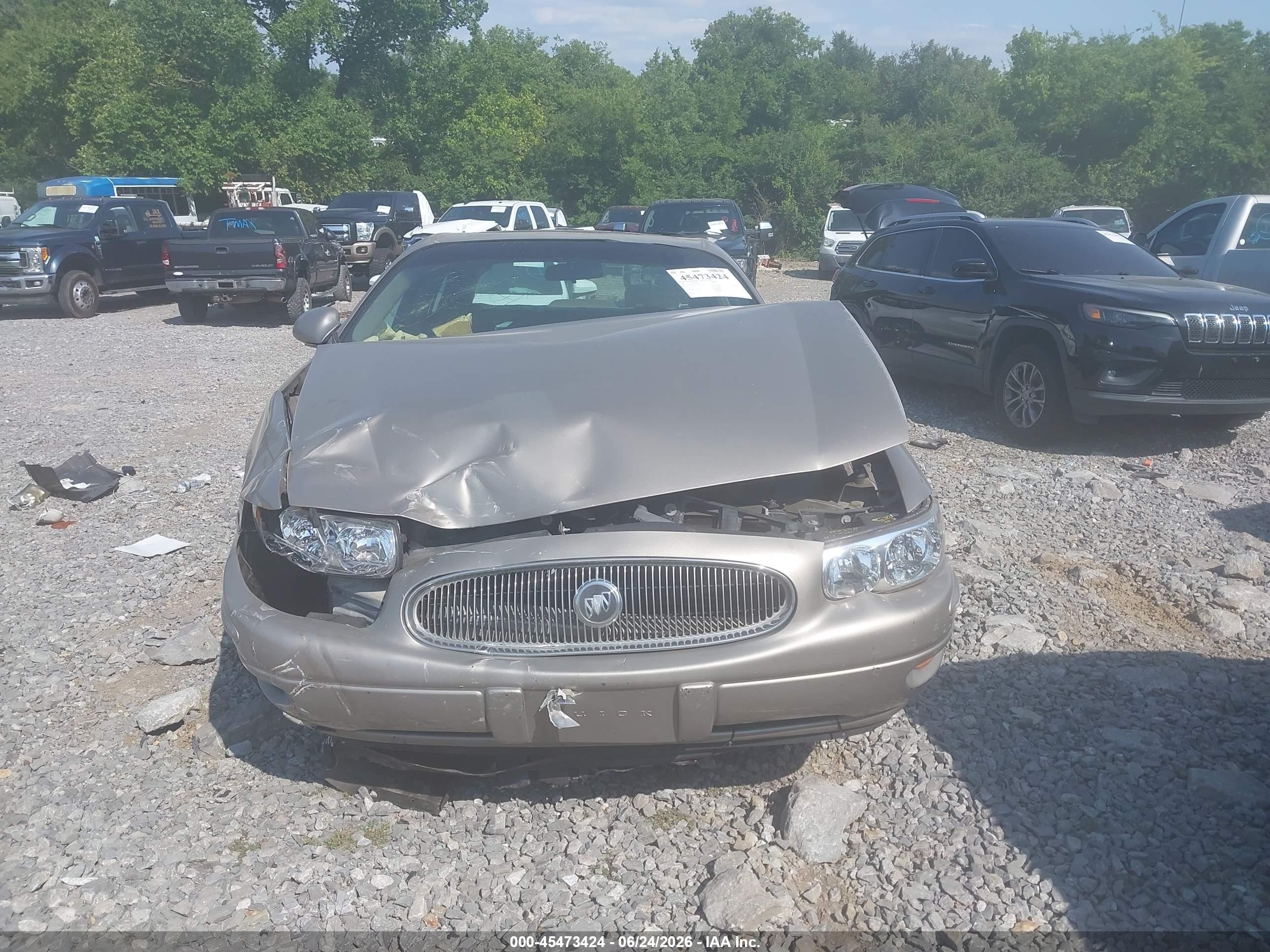 2001 Buick Lesabre Custom Gold vin: 1G4HP54KX14150517