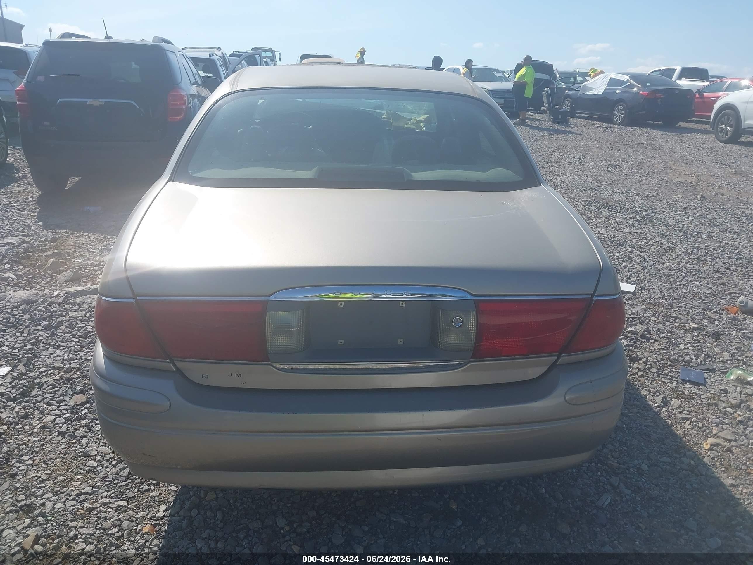2001 Buick Lesabre Custom Gold vin: 1G4HP54KX14150517
