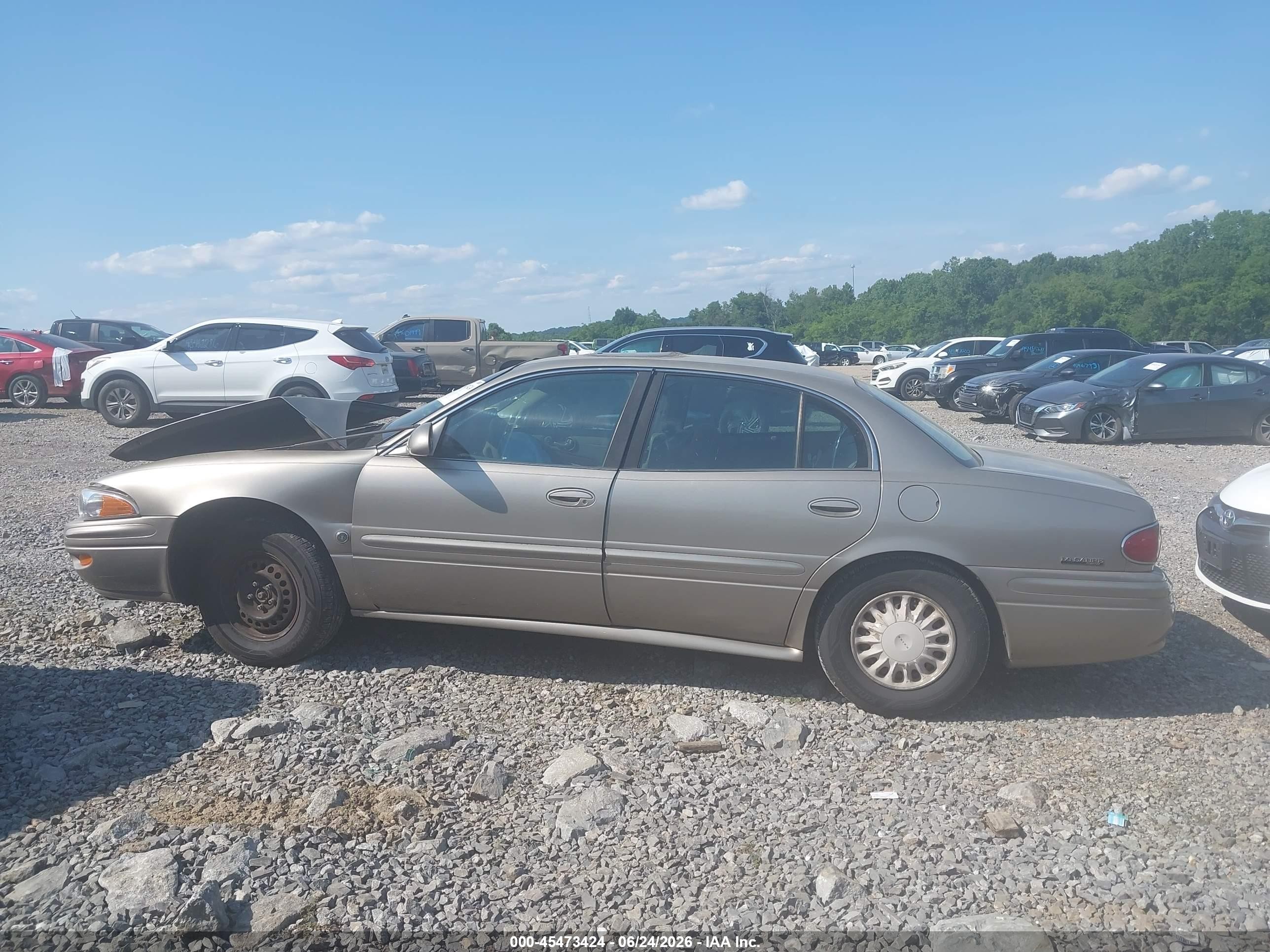 2001 Buick Lesabre Custom Gold vin: 1G4HP54KX14150517