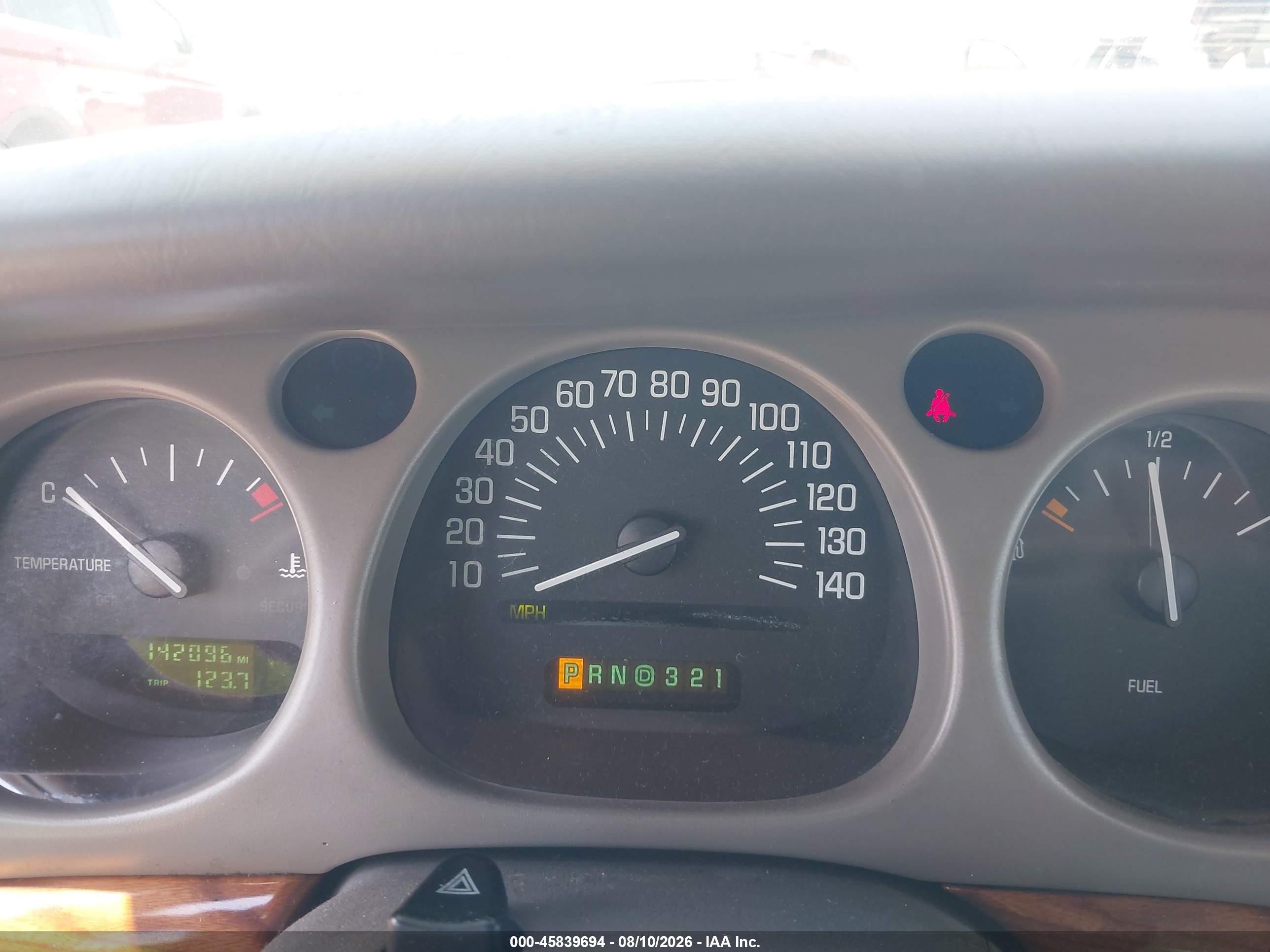2001 Buick Lesabre Custom White vin: 1G4HP54KX14151179