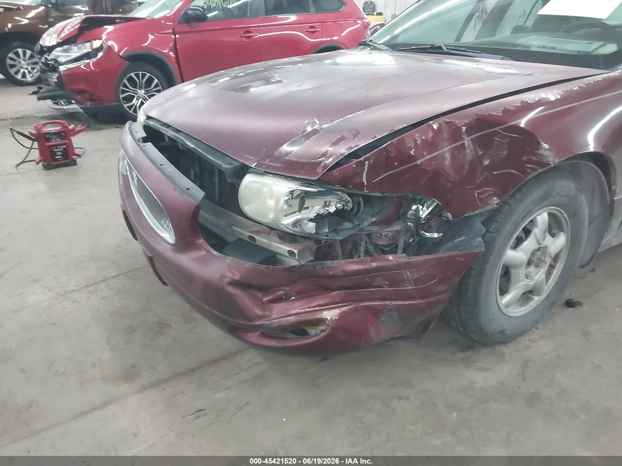 2001 Buick Lesabre Custom Red vin: 1G4HP54KX14210148