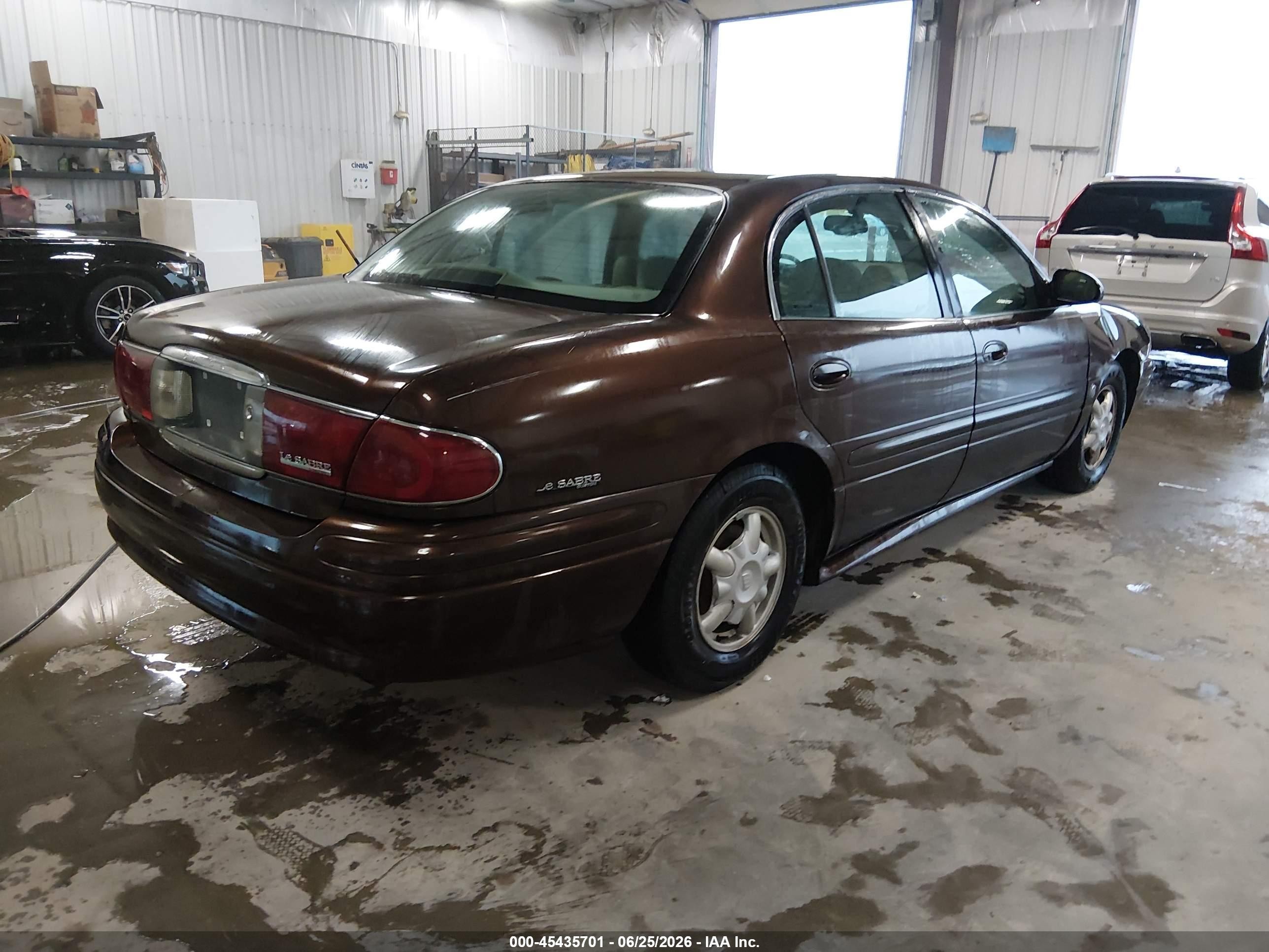 2001 Buick Lesabre Custom Brown vin: 1G4HP54KX14215995