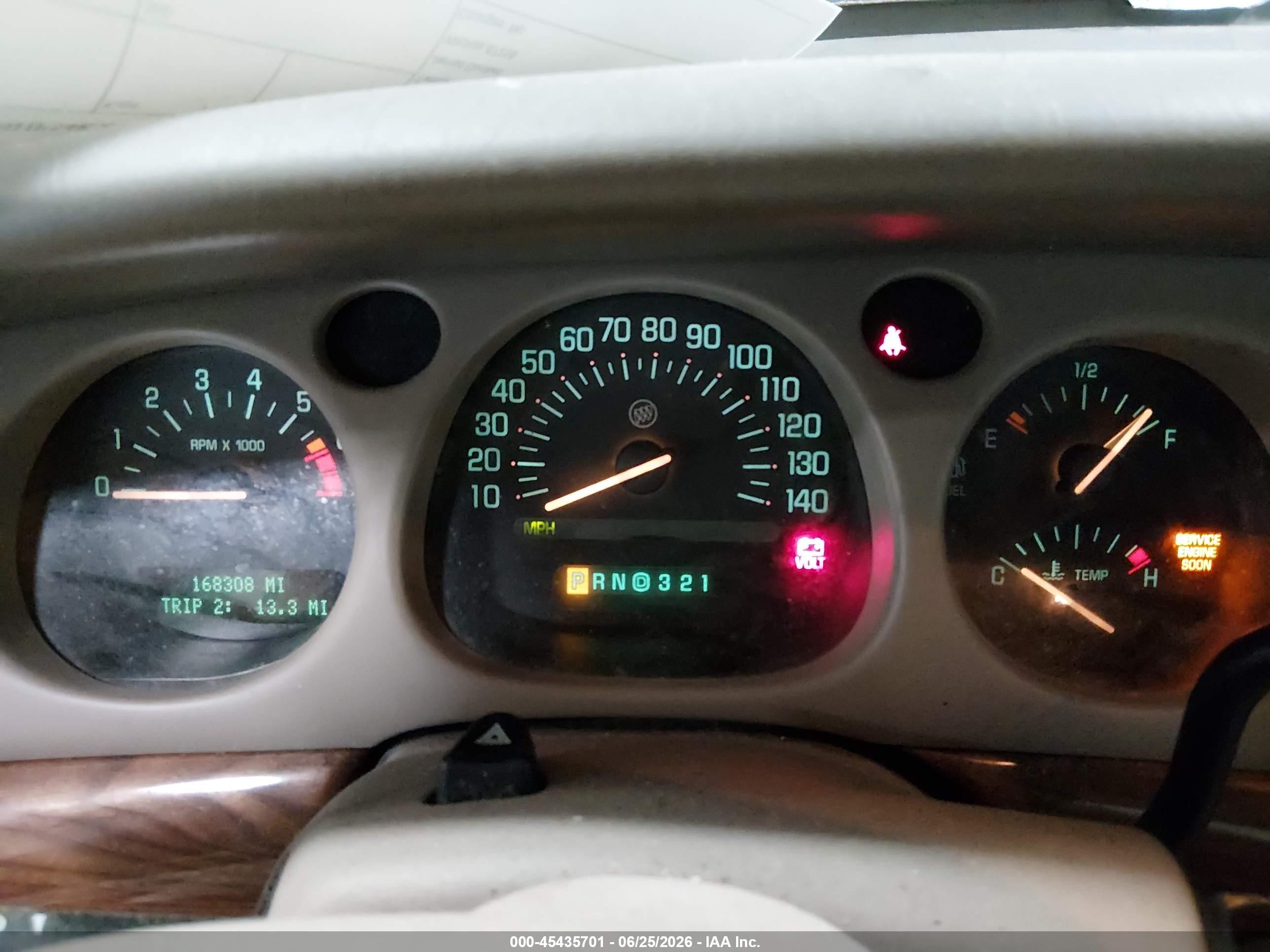 2001 Buick Lesabre Custom Brown vin: 1G4HP54KX14215995