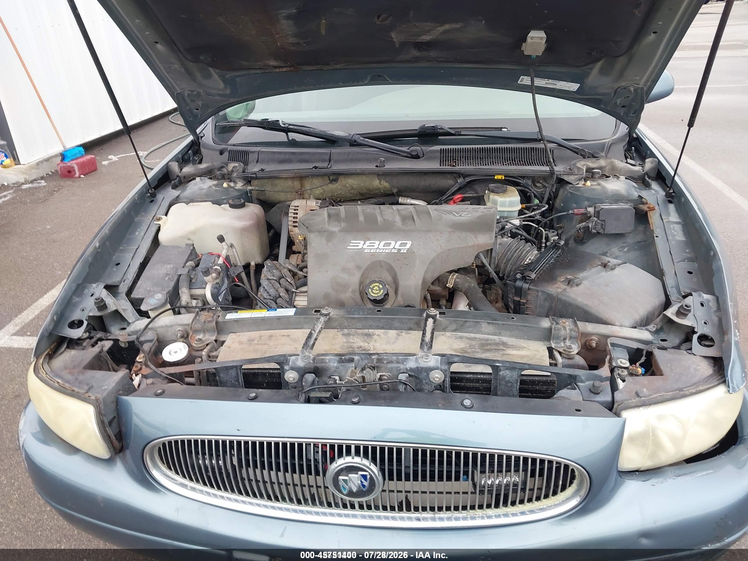 2001 Buick Lesabre Custom Blue vin: 1G4HP54KX14234966