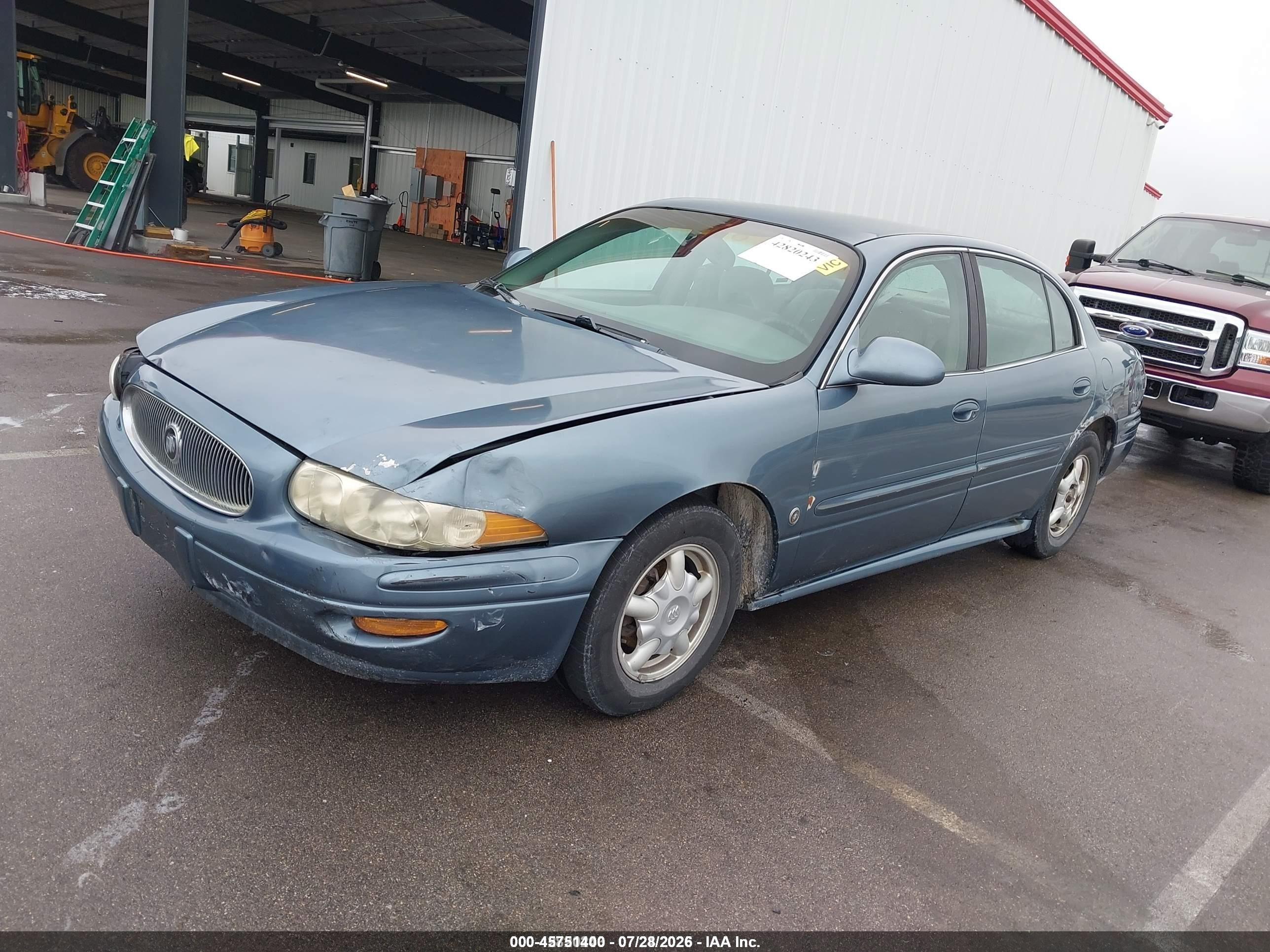 2001 Buick Lesabre Custom Blue vin: 1G4HP54KX14234966